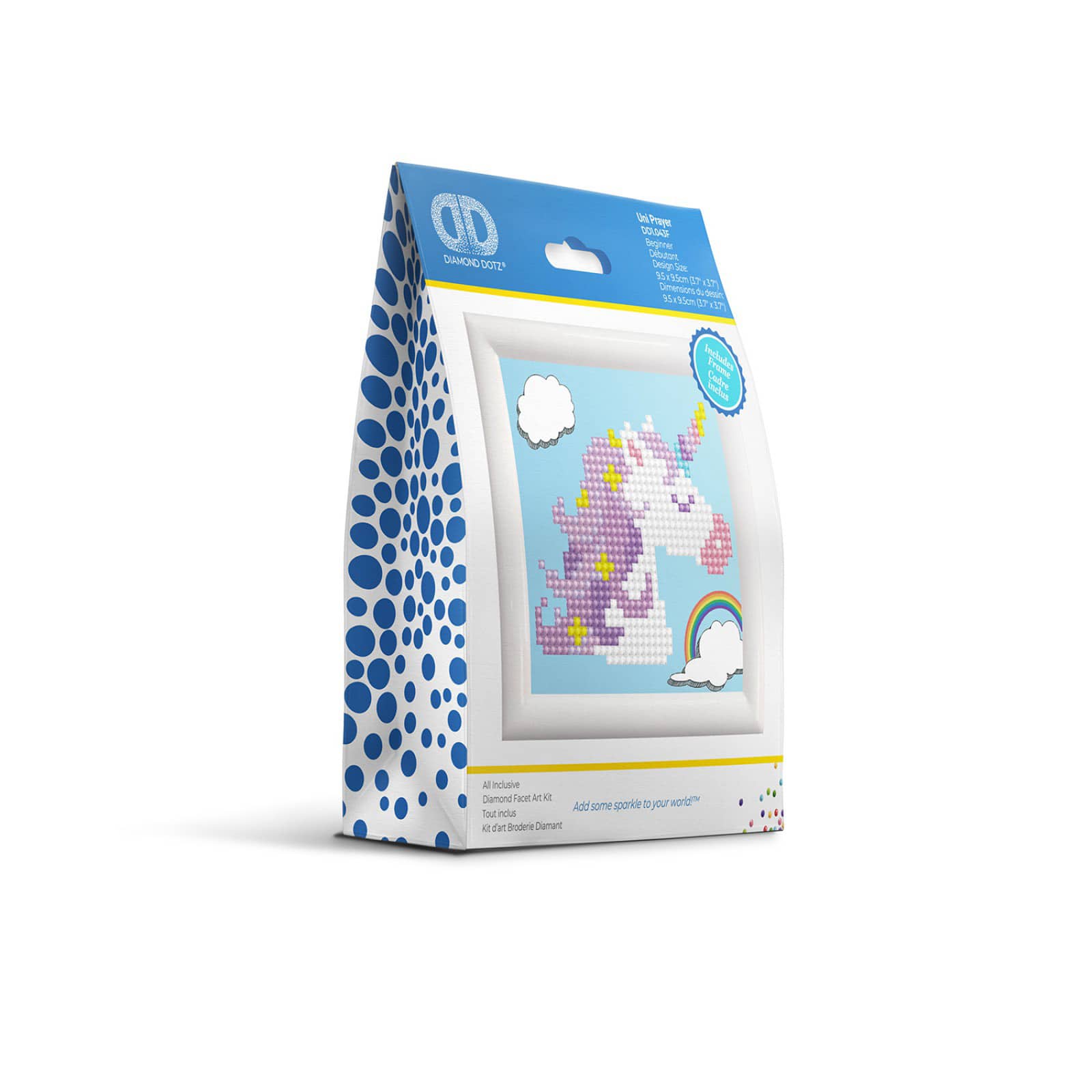 Diamond Dotz&#xAE; Uni Prayer Diamond Painting Artwork Kit with Frame