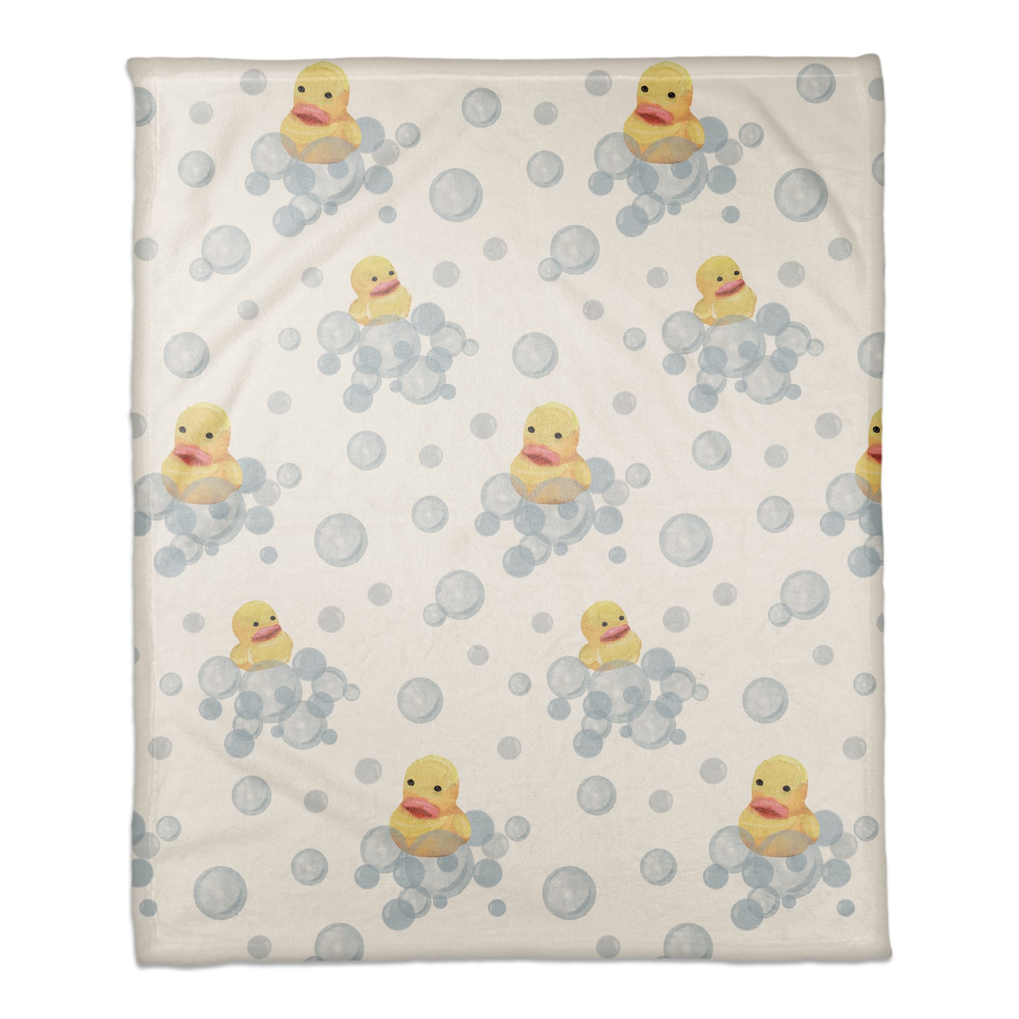Rubber Duckies Coral Fleece Blanket