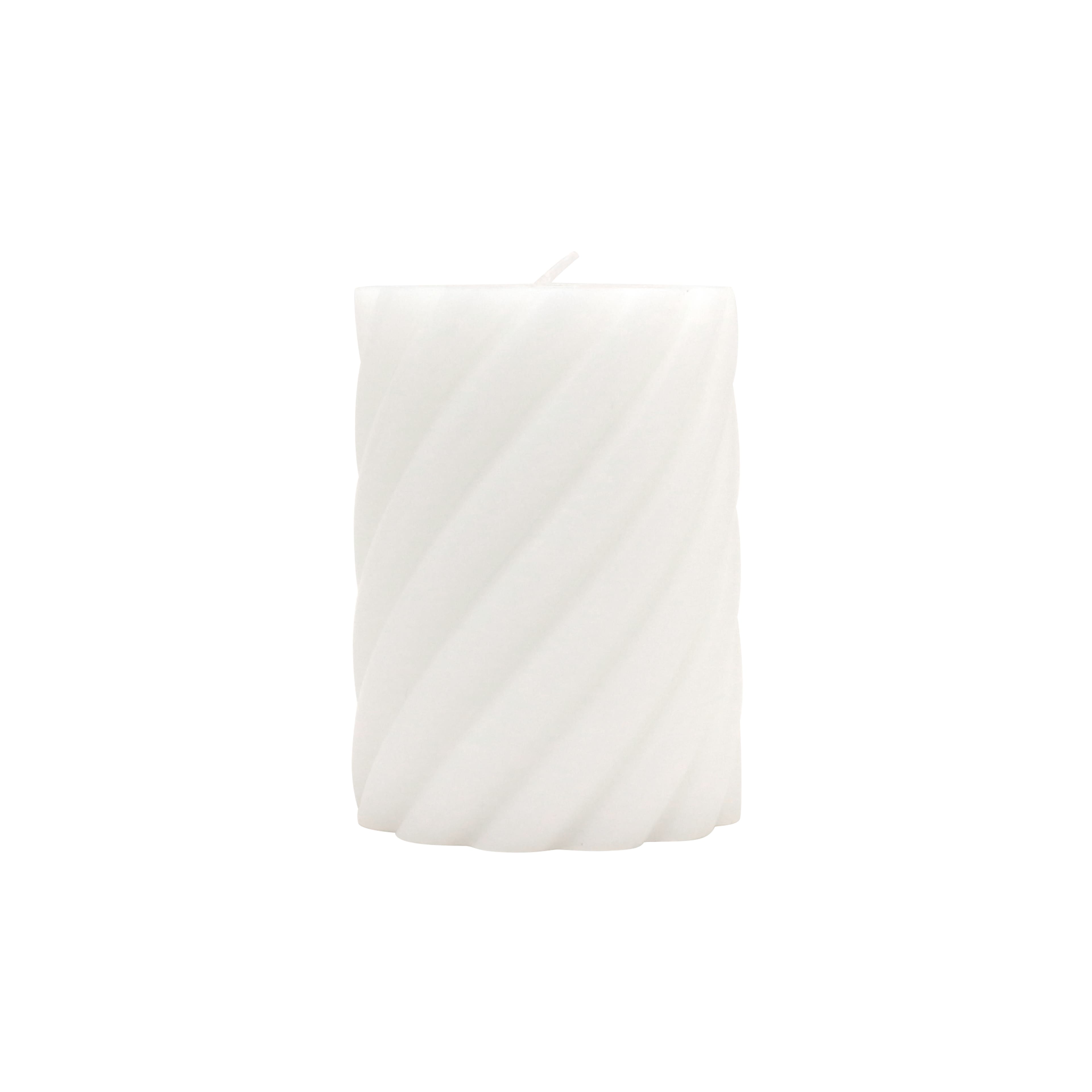 Lightly Fragranced Twist Pillar Candle by Ashland&#xAE;