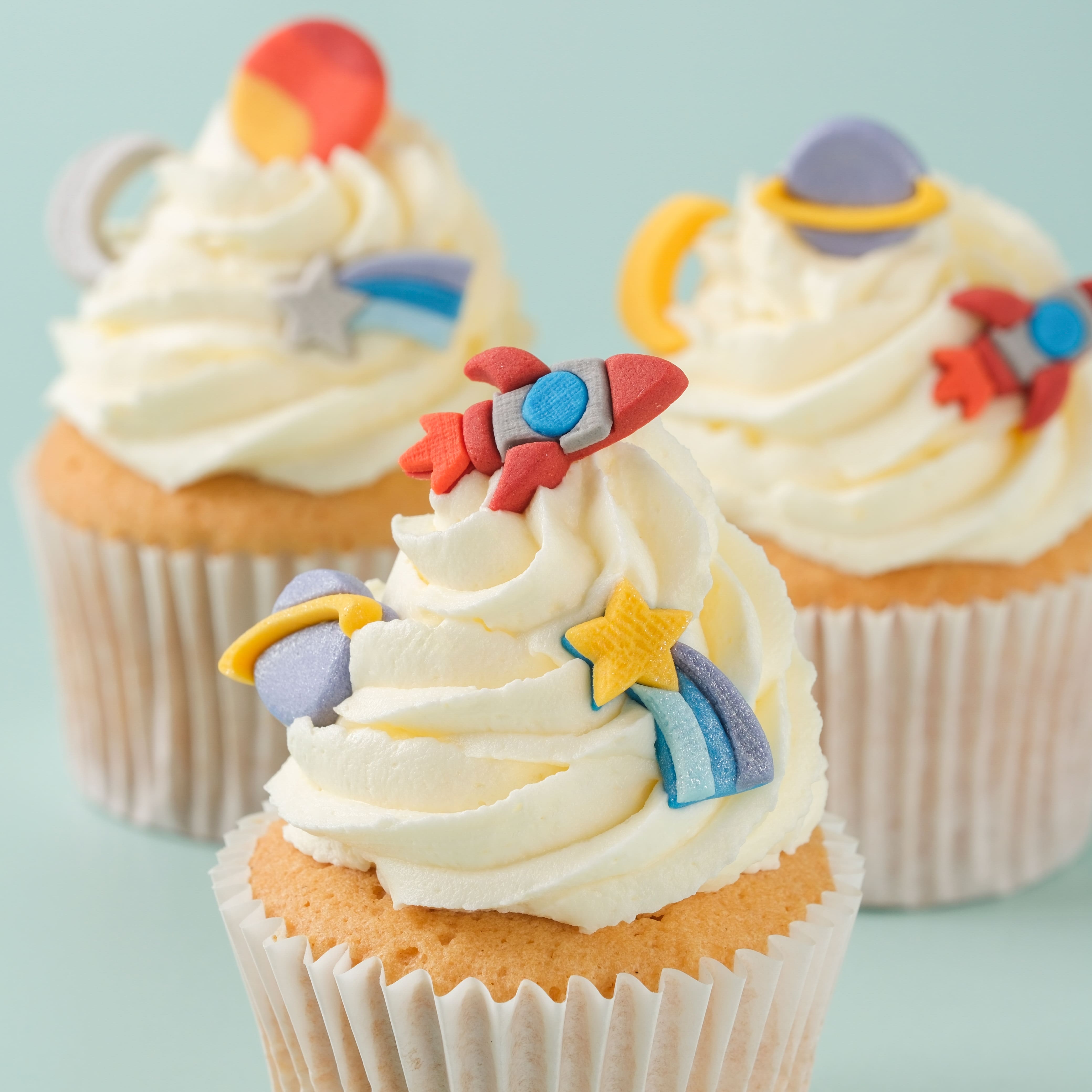 PME Cake Sweet Street&#xAE; Space Icing Decorations