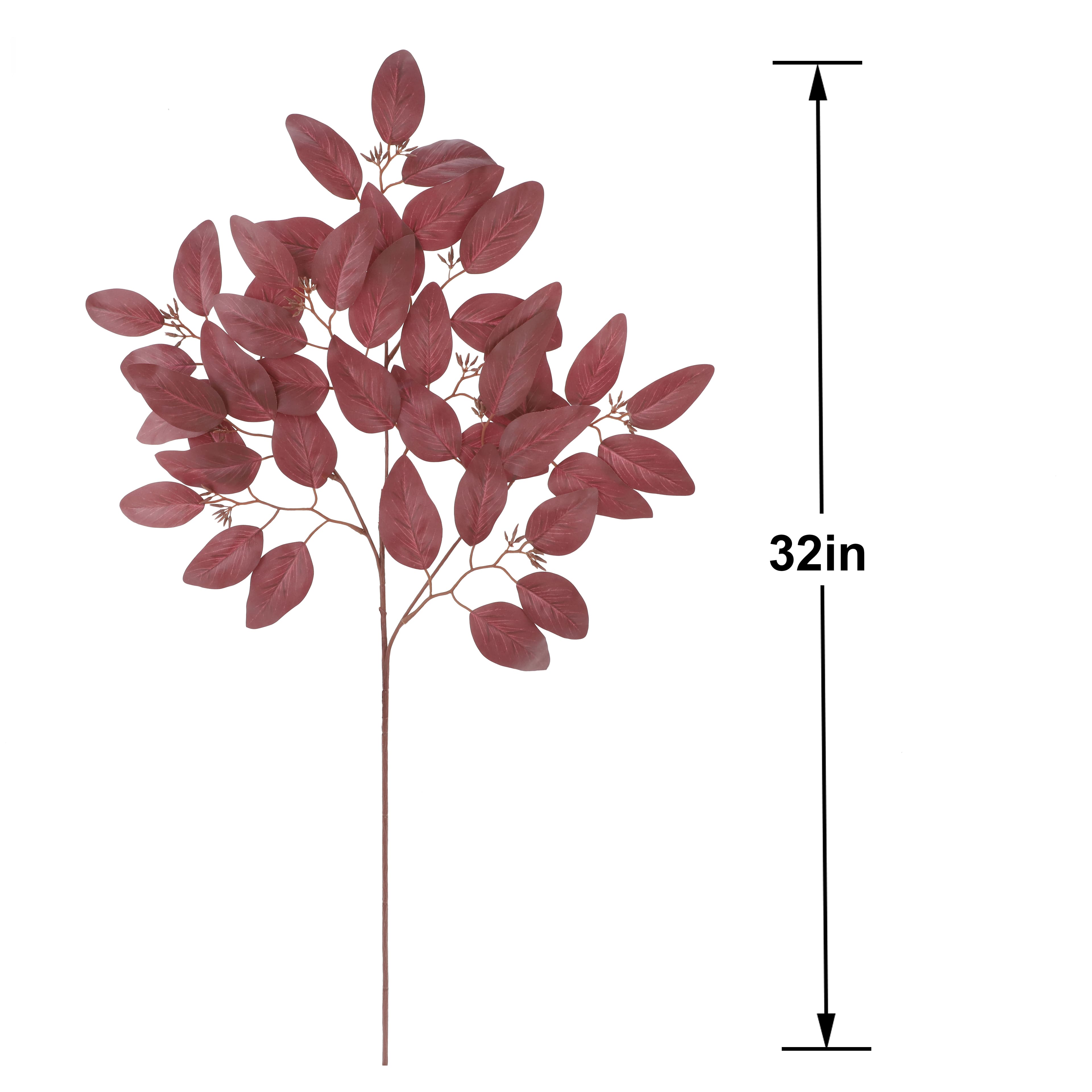 32&#x22; Burgundy Eucalyptus Stem by Ashland&#xAE;