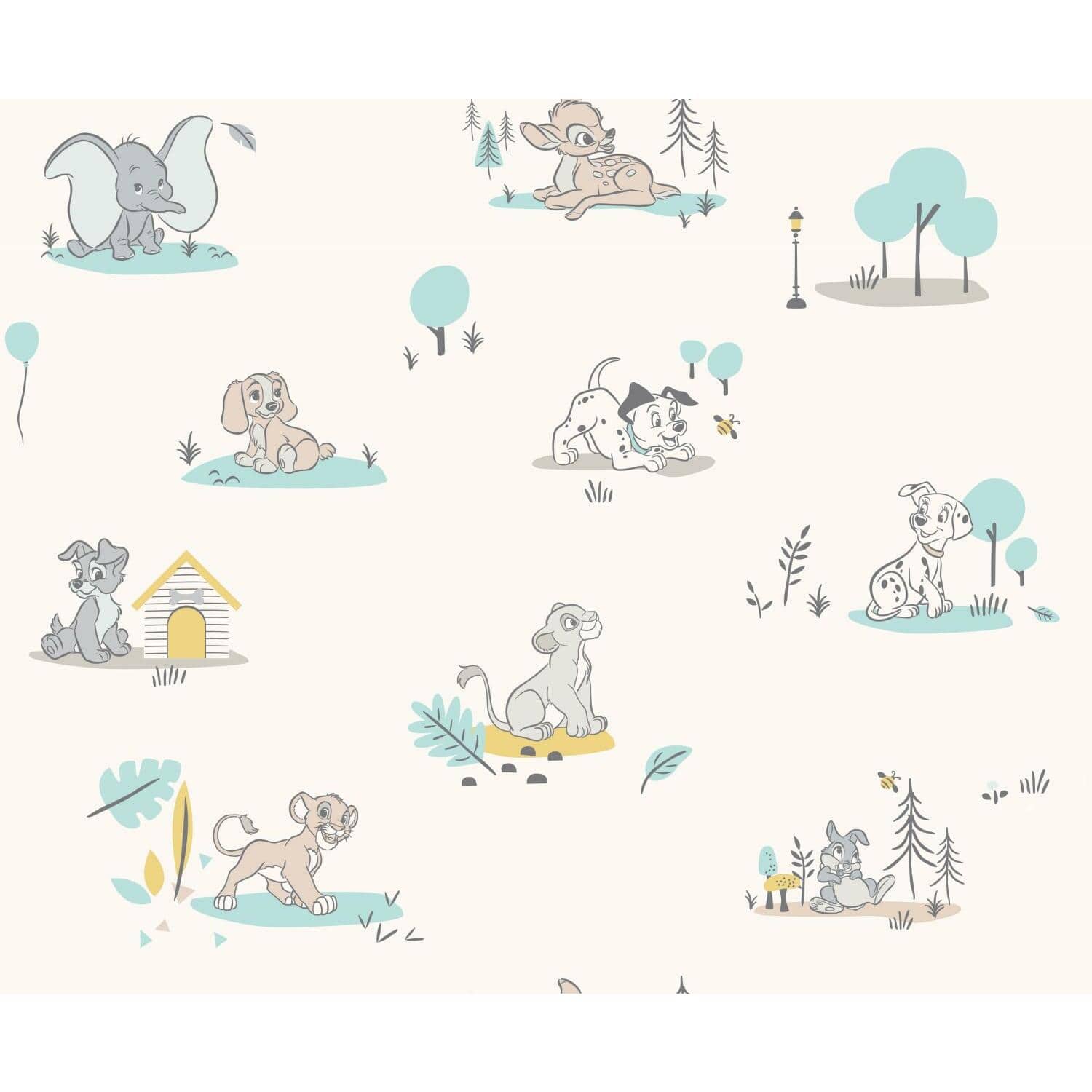 RoomMates Disney® Baby Animals Peel & Stick Wallpaper