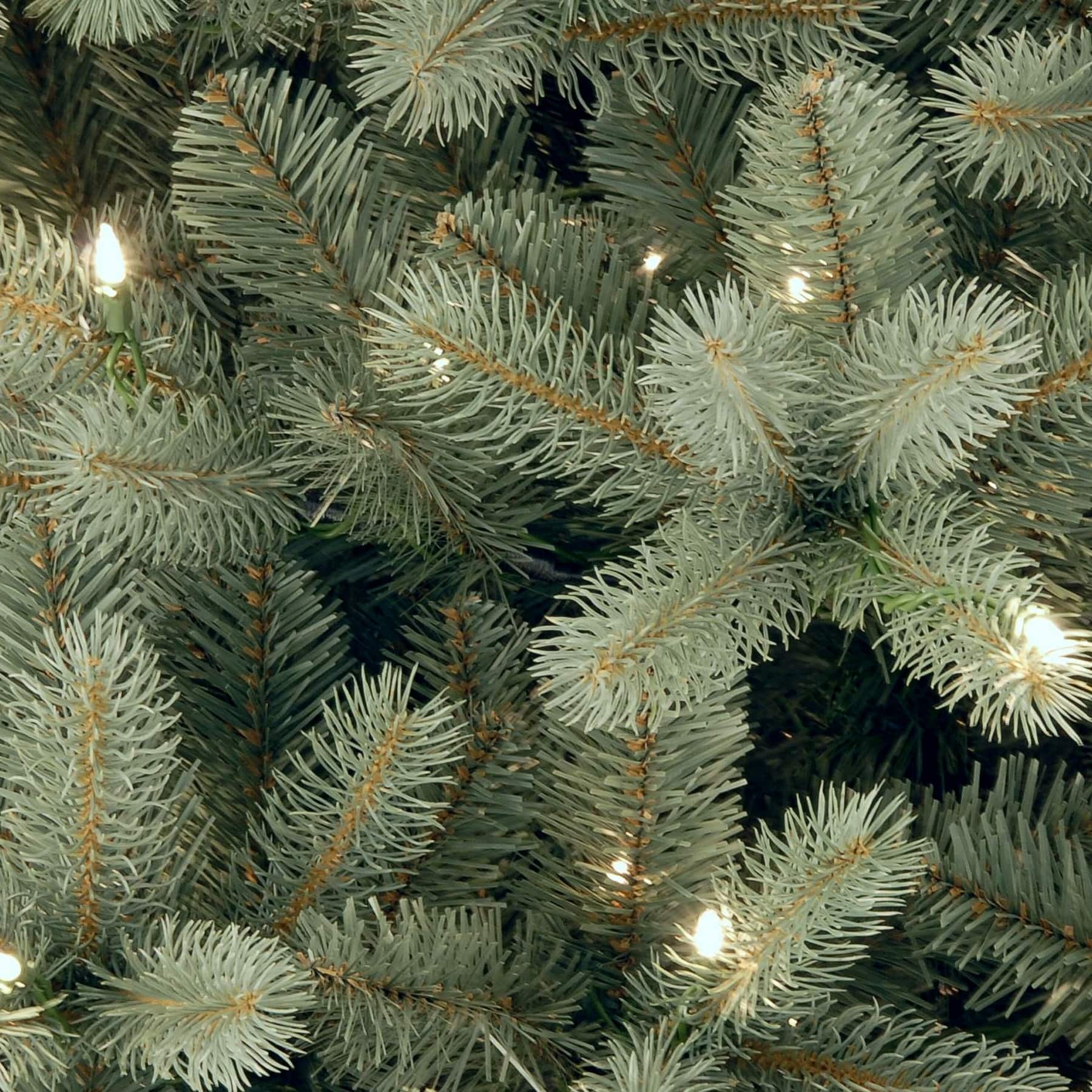 4.5ft. Pre-Lit Downswept Douglas&#xAE; Blue Fir Artificial Christmas Tree, Clear Lights