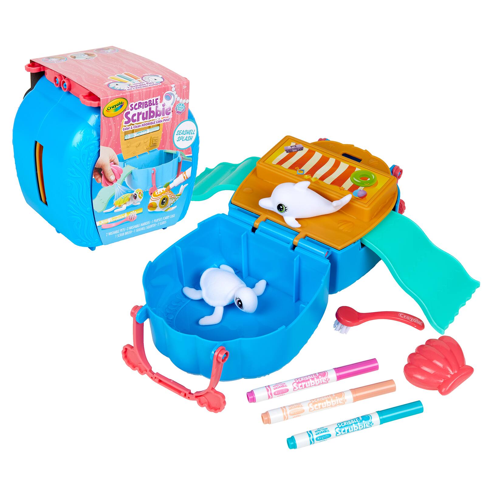 Crayola&#xAE; Scribble Scrubbie&#xAE; Ocean Pets Seashell Splash