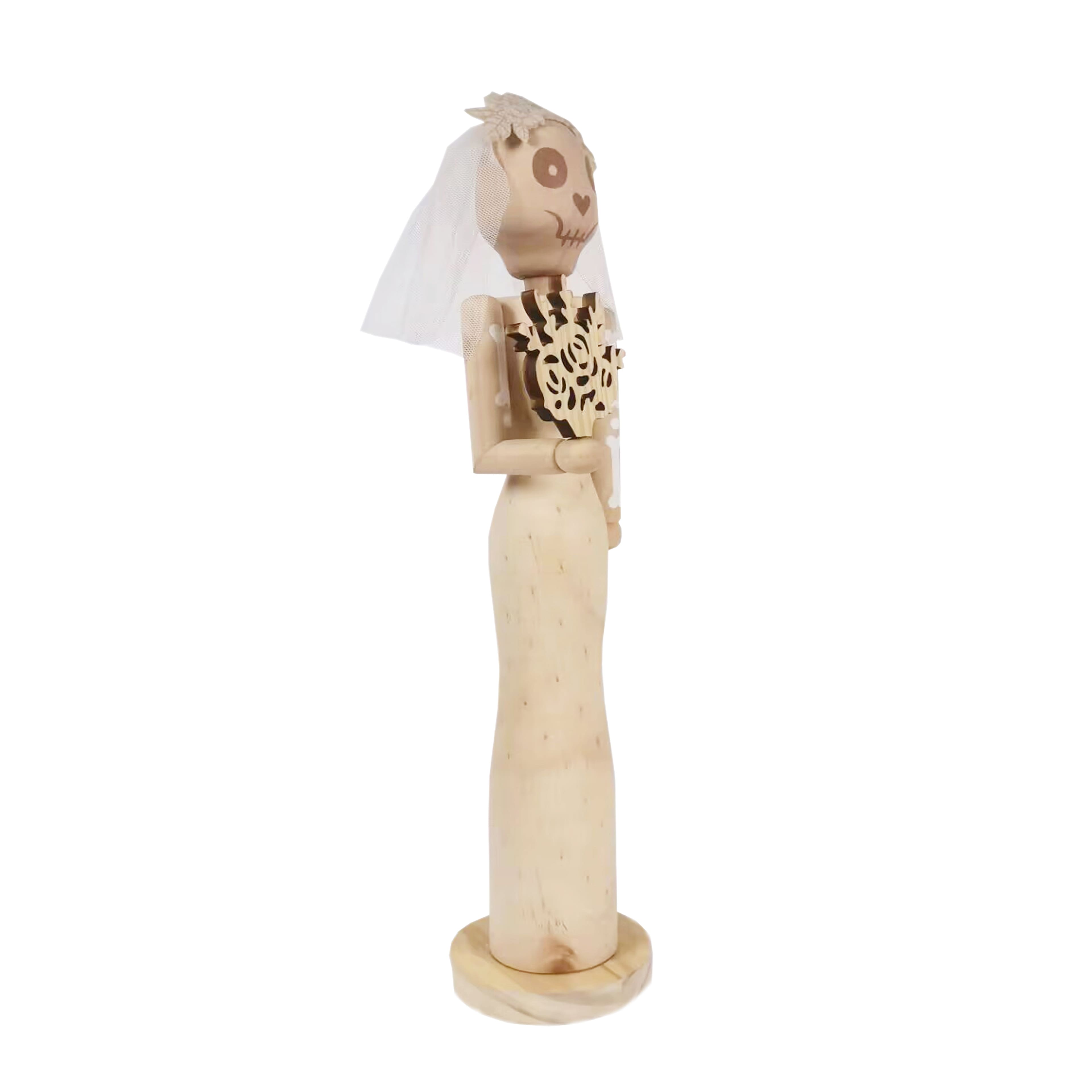 21&#x22; Bride DIY Wood Nutcracker by Make Market&#xAE;