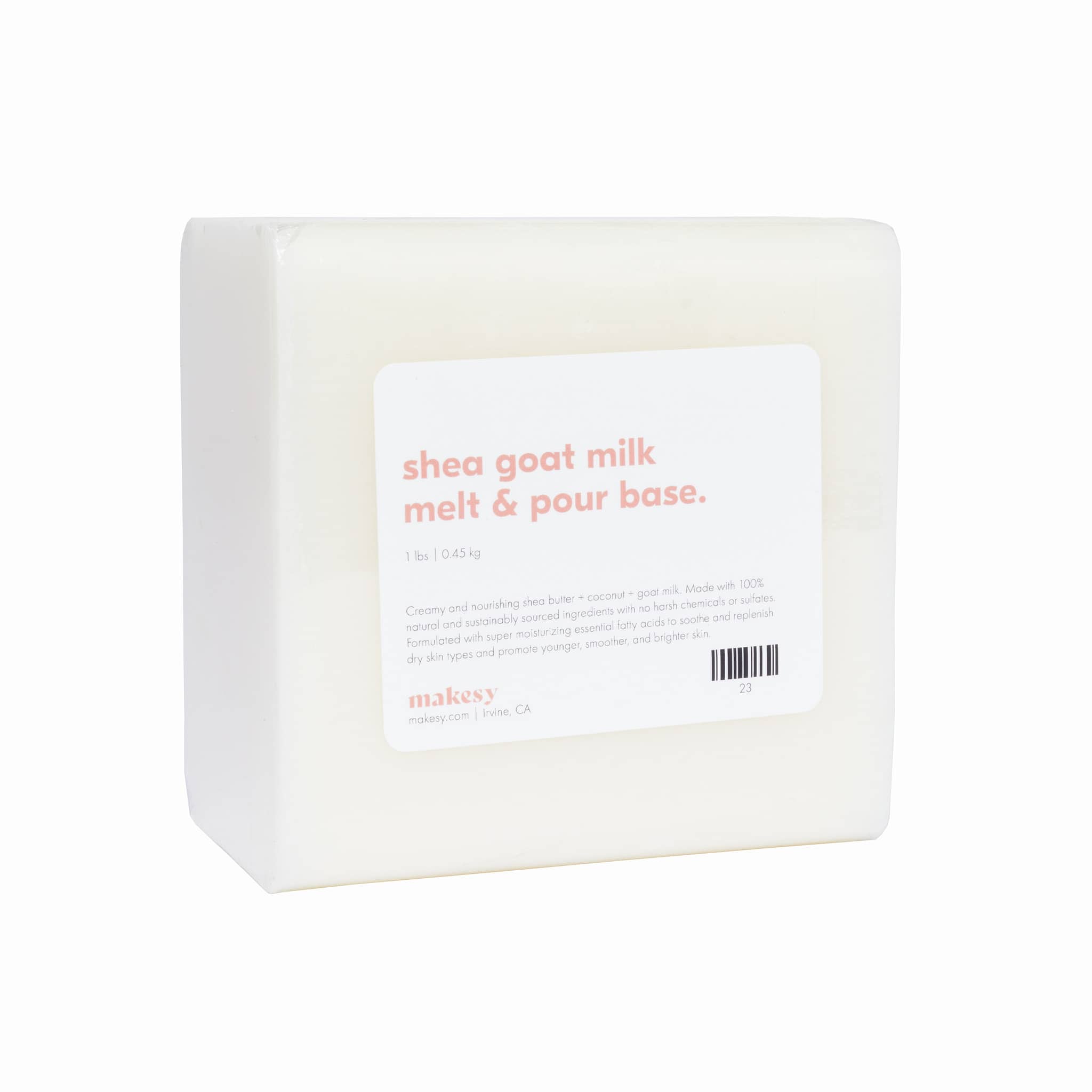 Goat's Milk Soap Base
