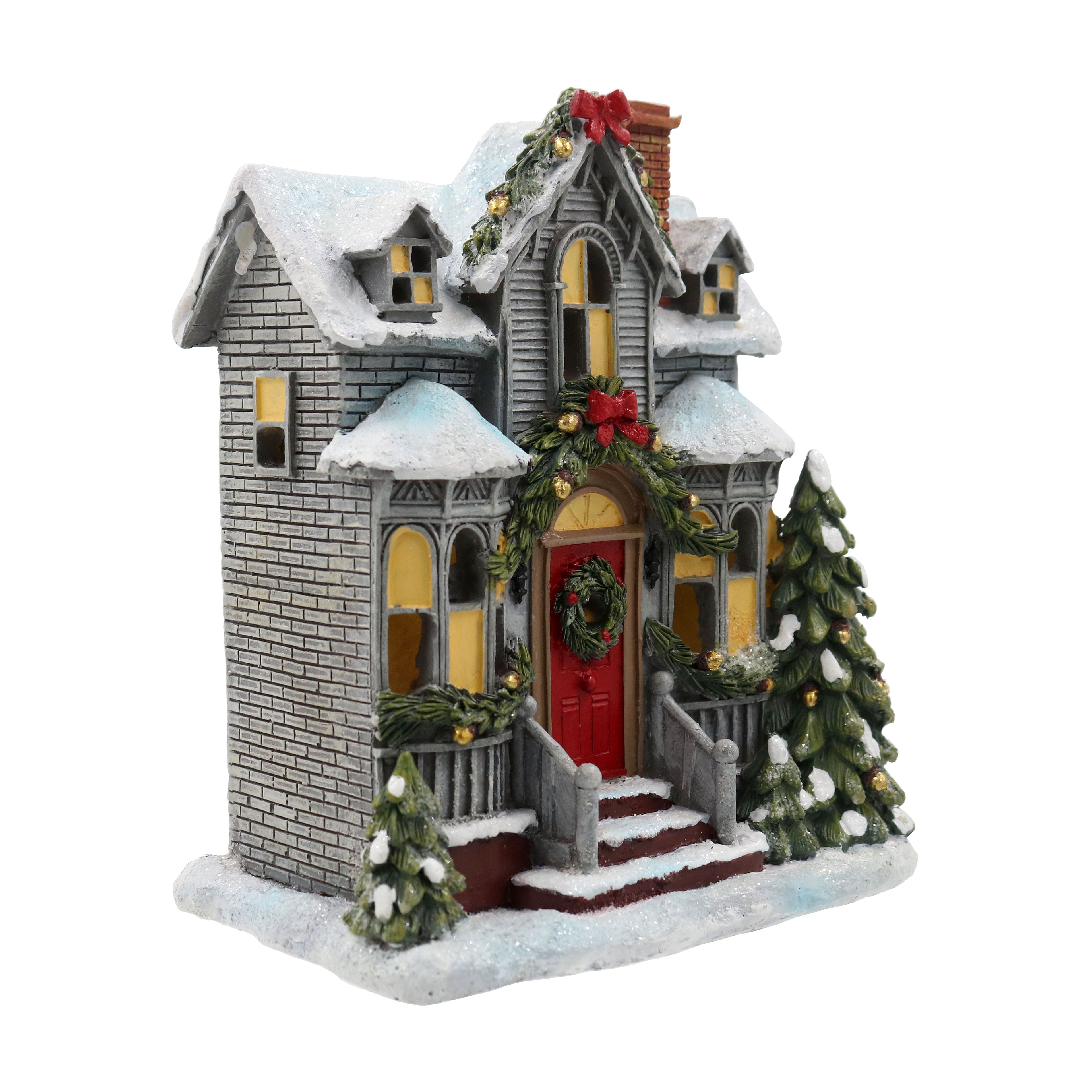 Mini LED Snowy Holiday House by Ashland&#xAE;