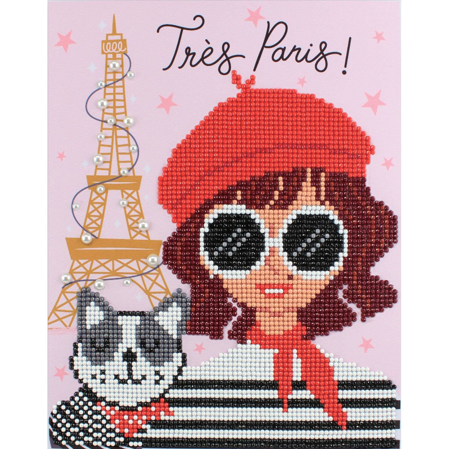 Camelot&#xAE; Dots Tr&#xE9;s Paris Diamond Painting Kit