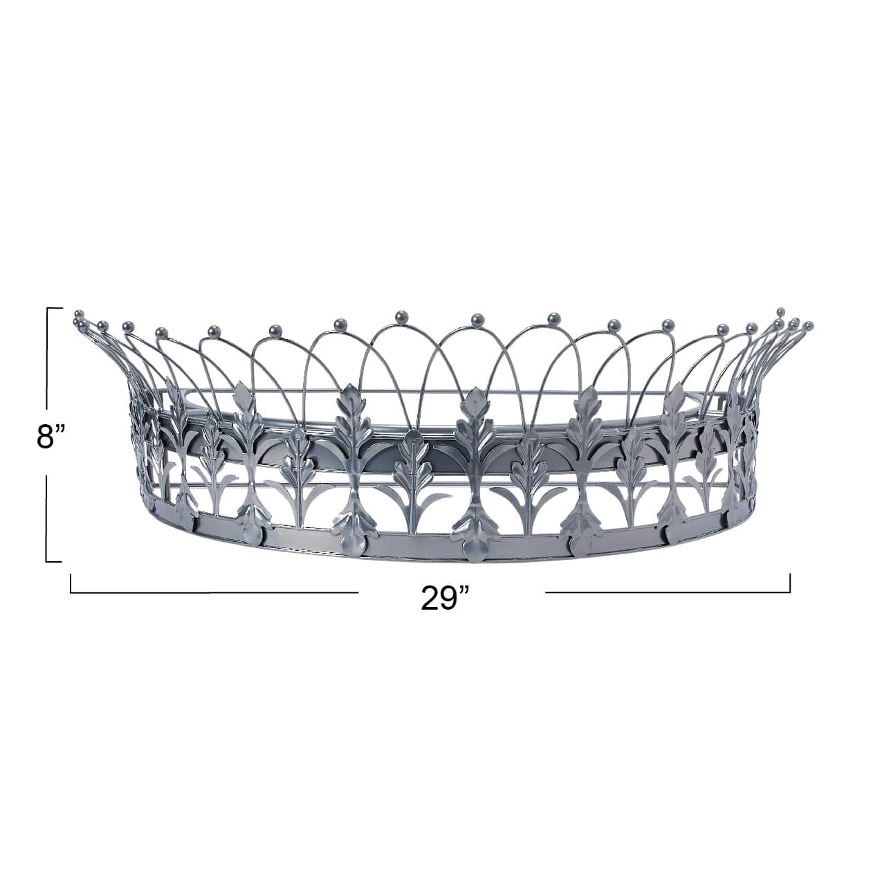 Hello Honey&#xAE; 29&#x22; Metal Curtain Crown