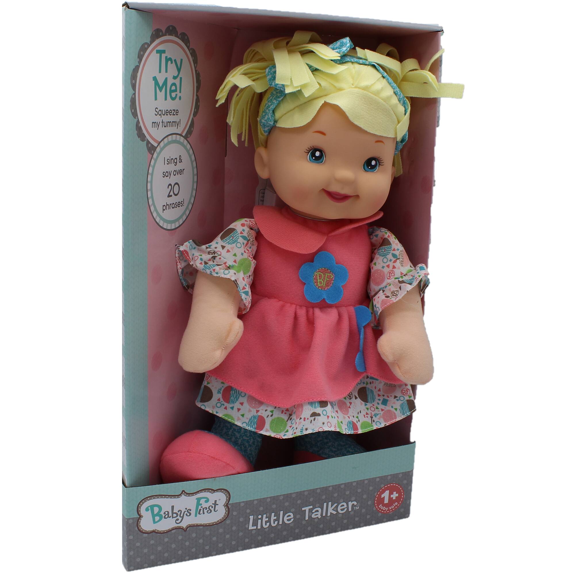 Goldberger Baby&#x27;s First&#xAE; Little Talker&#x2122; Blonde Baby Doll
