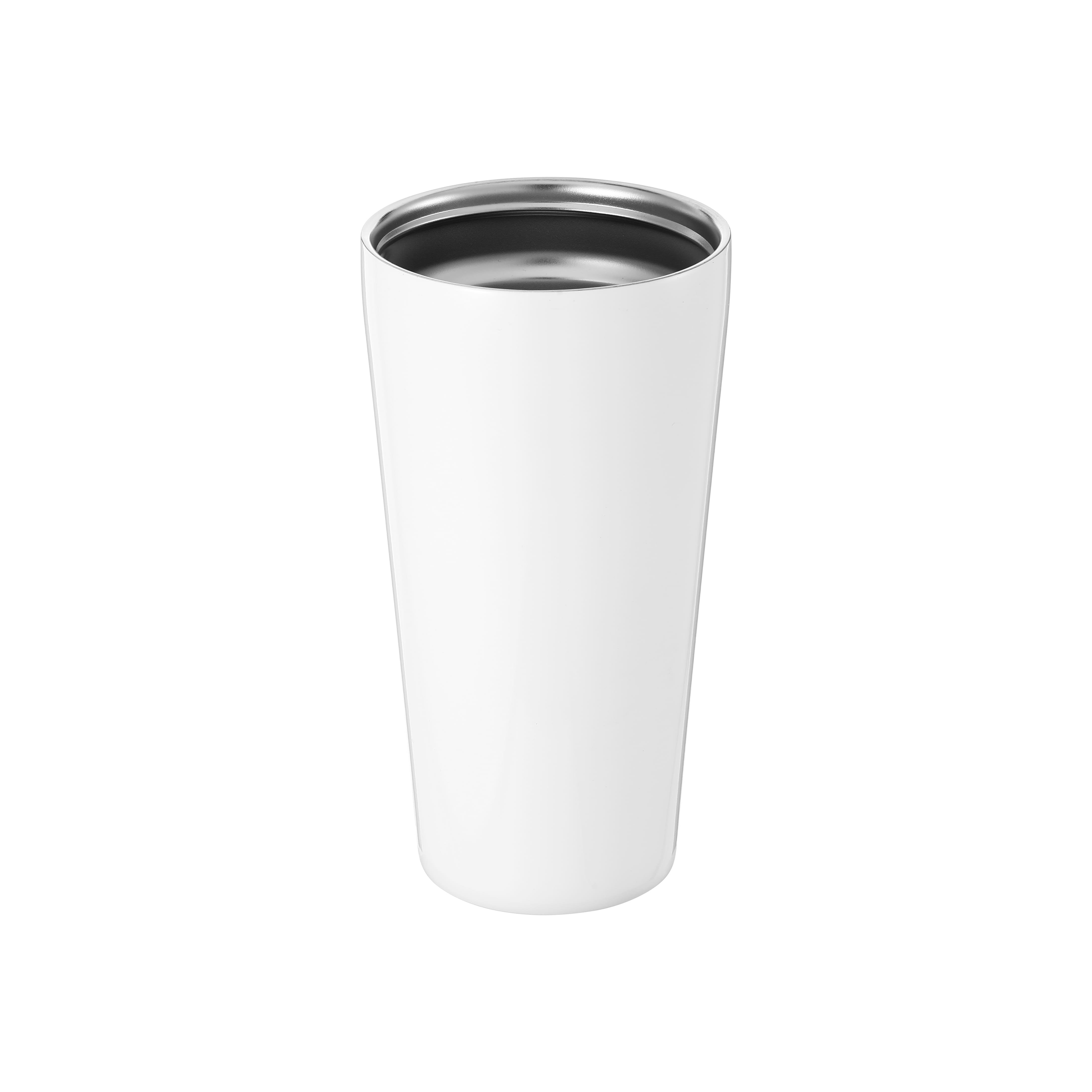 20oz. White Sublimation Tumbler with Straw by Make Market&#xAE;