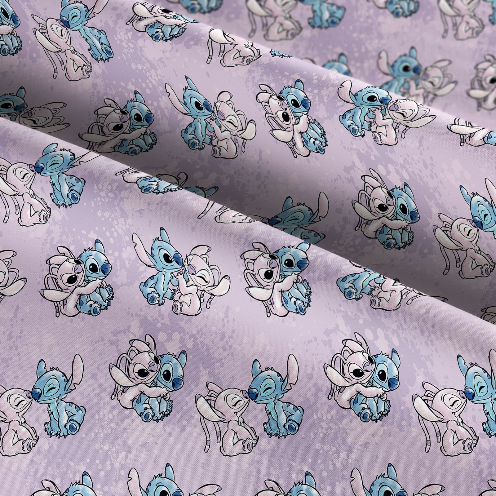 Springs Creative Miles Power on Blue Cotton Woven Fabric