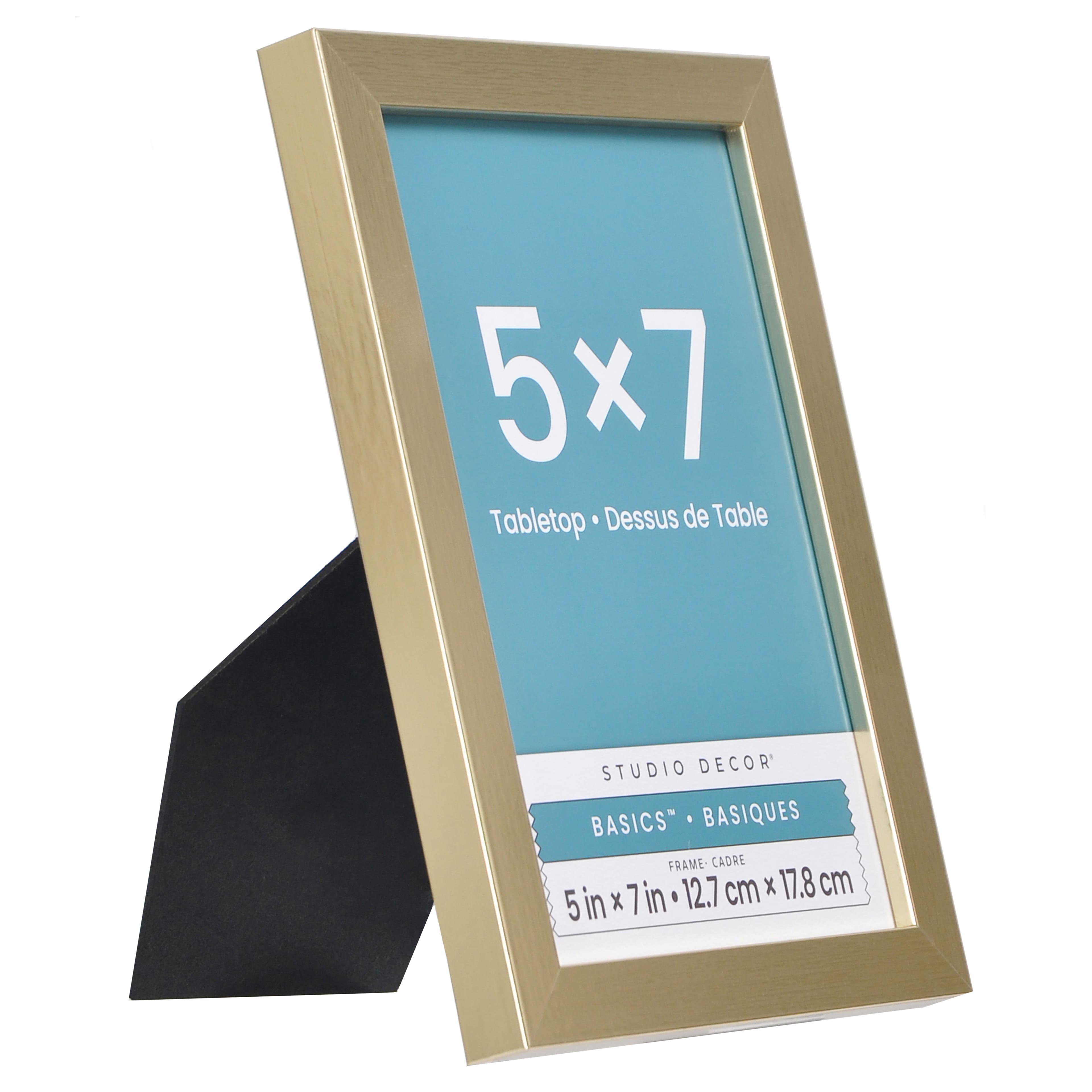 Basics&#x2122; Woodgrain Tabletop Linear Frame by Studio D&#xE9;cor&#xAE;
