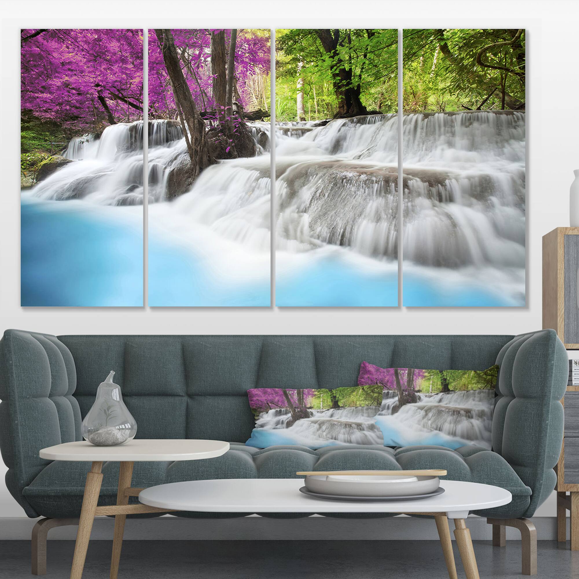 Designart - Erawan Waterfall