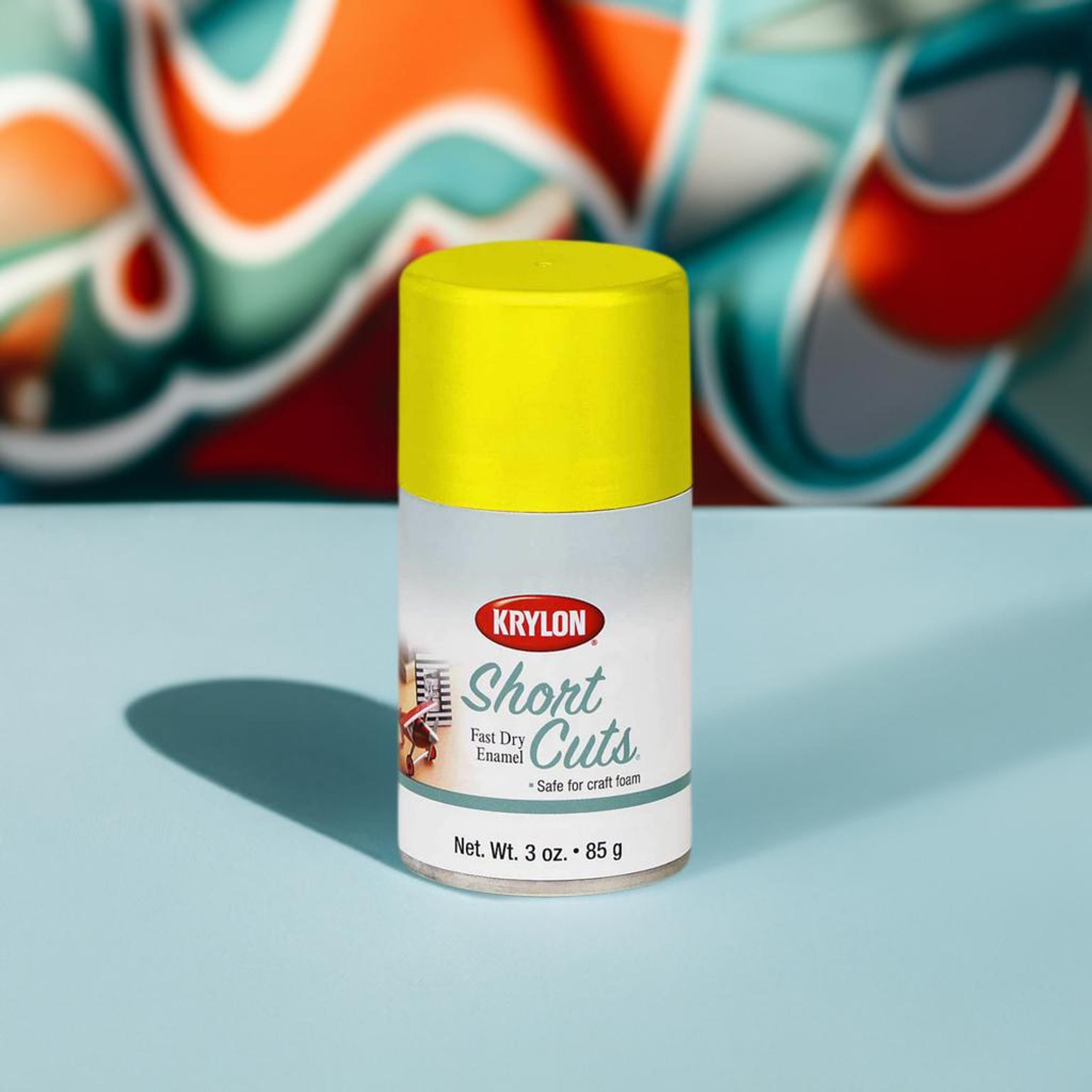 Krylon&#xAE; Sun Yellow Short Cuts Spray Paint, 3 oz.