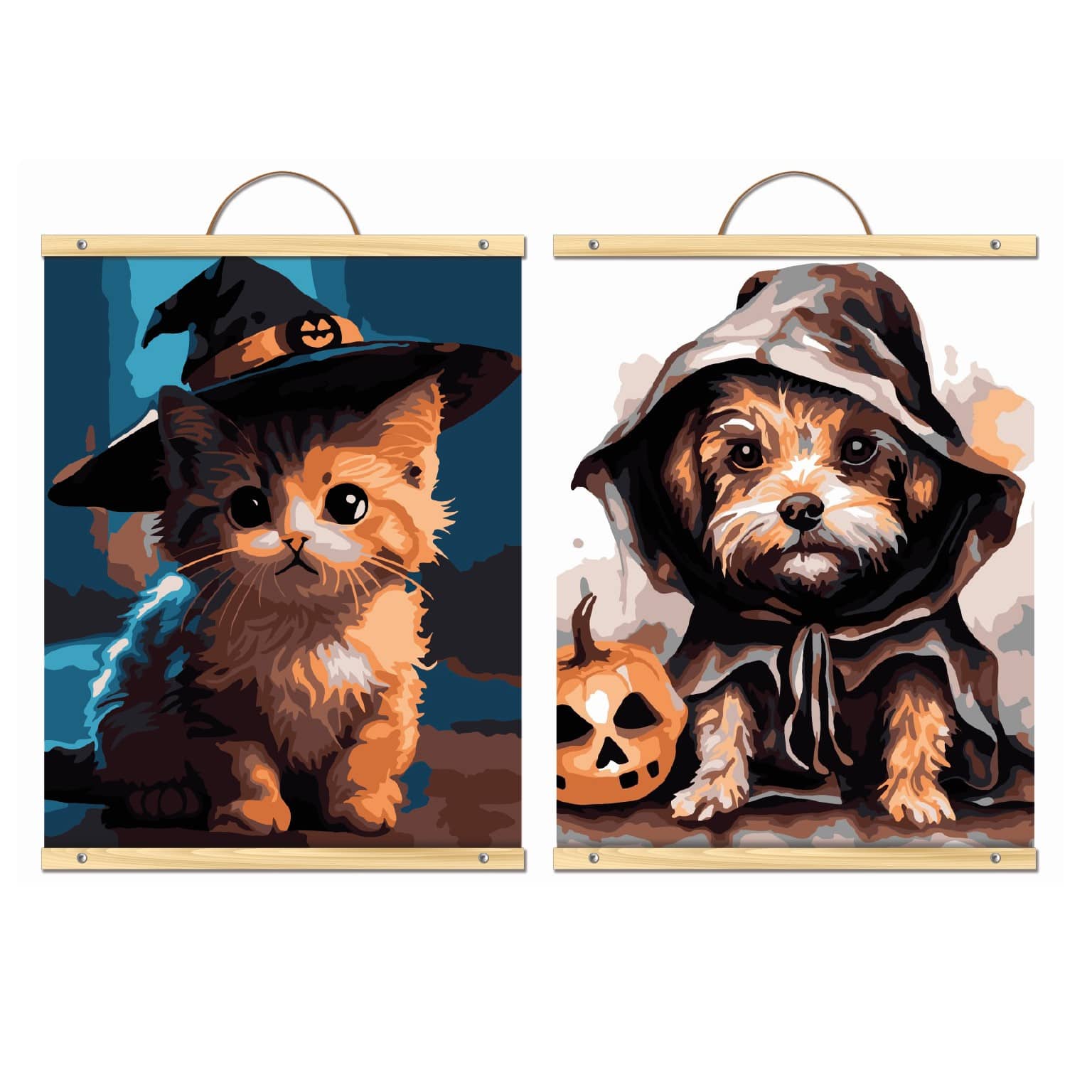 8&#x22; x 10&#x22; Cat &#x26; Dog Paint-by-Number Kit by Artist&#x27;s Loft&#xAE;