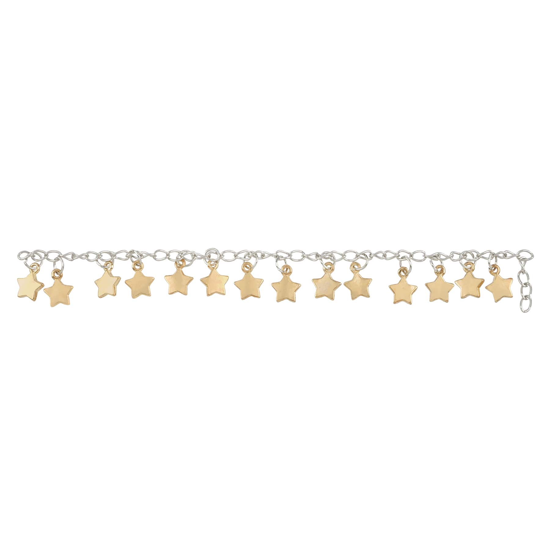 Gold Metal Star Charms, 12mm by Bead Landing&#x2122;