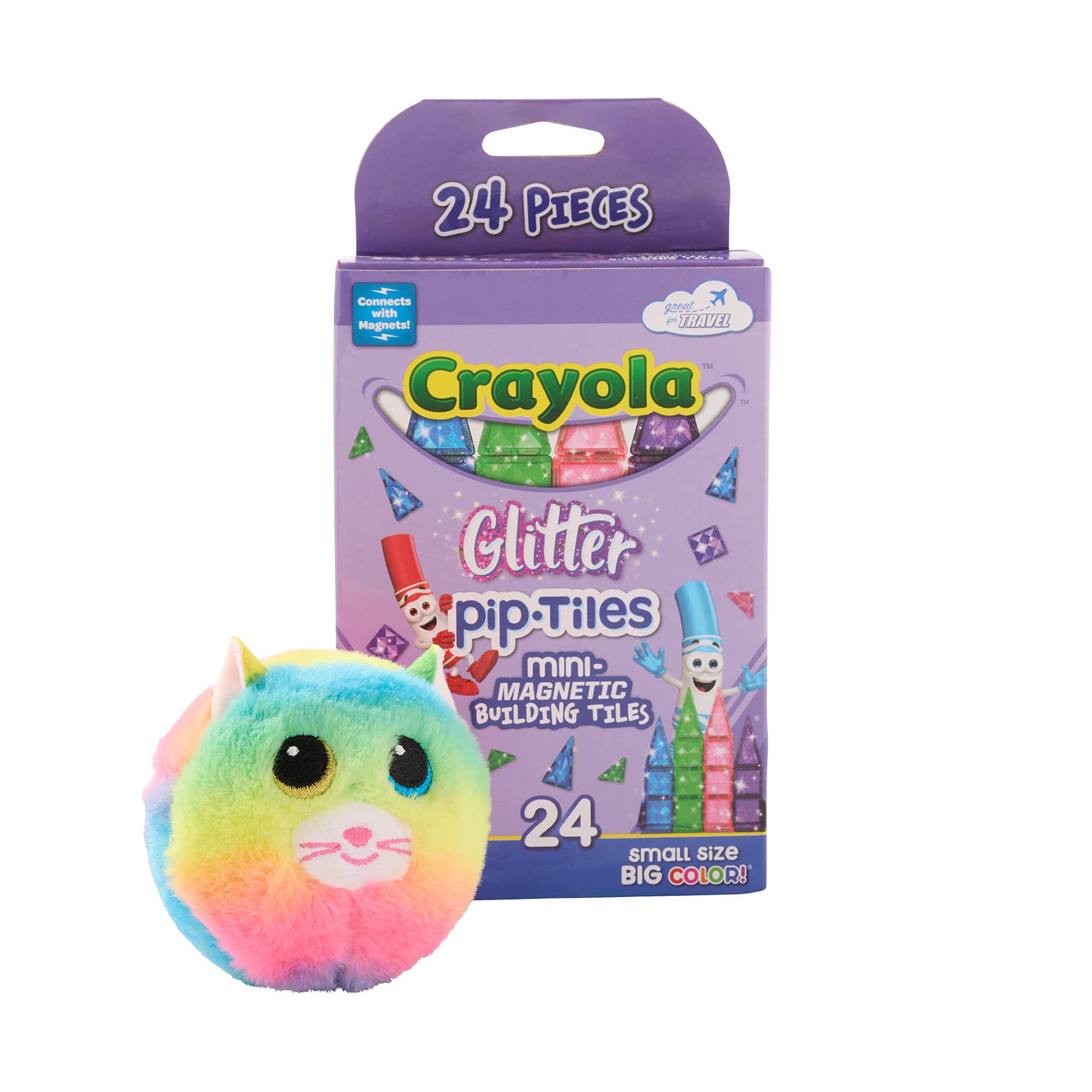 Crayola® Glitter Pip Tiles & Ty® Beanie Bouncer Kids' Stocking Stuffer Bundle