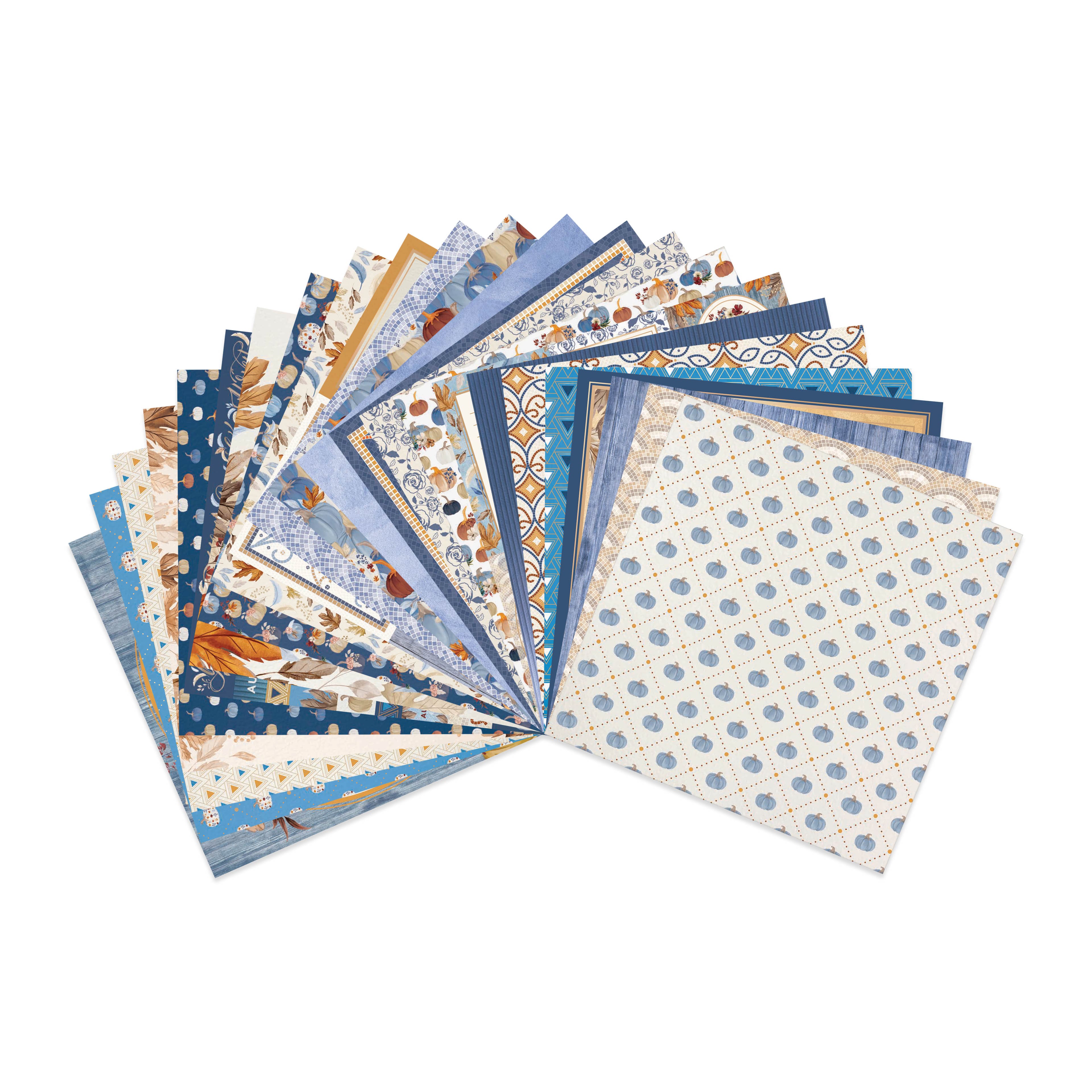 Craft Smith 12" x 12" Blue Harvest Paper Pad