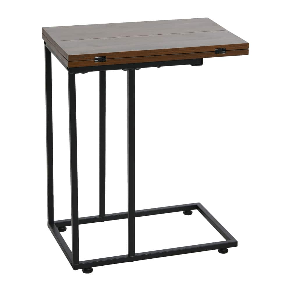 Household Essentials Jamestown Extendable C-Shaped End Table