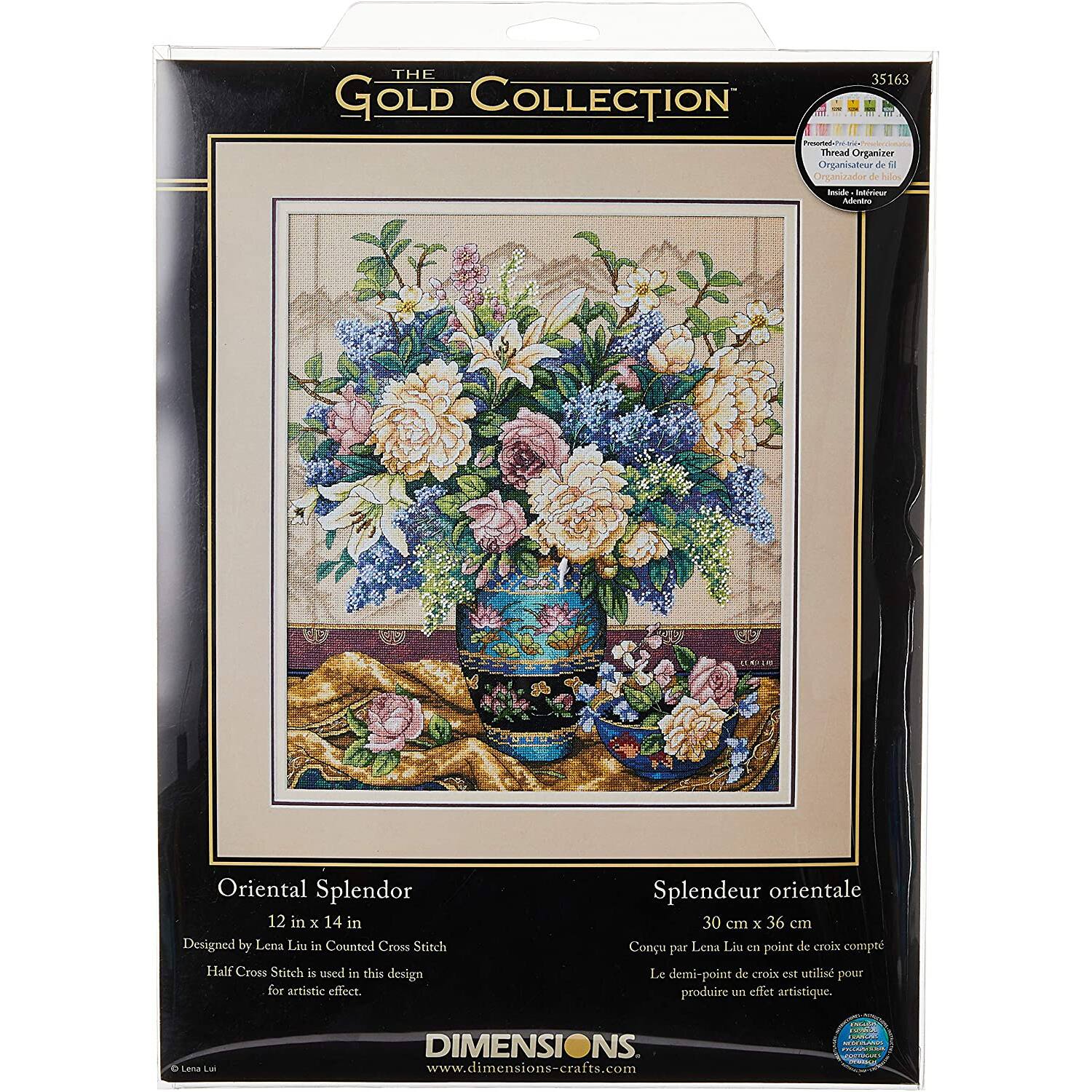 Dimensions® Counted Cross Stitch Kit, Oriental Splendor Michaels