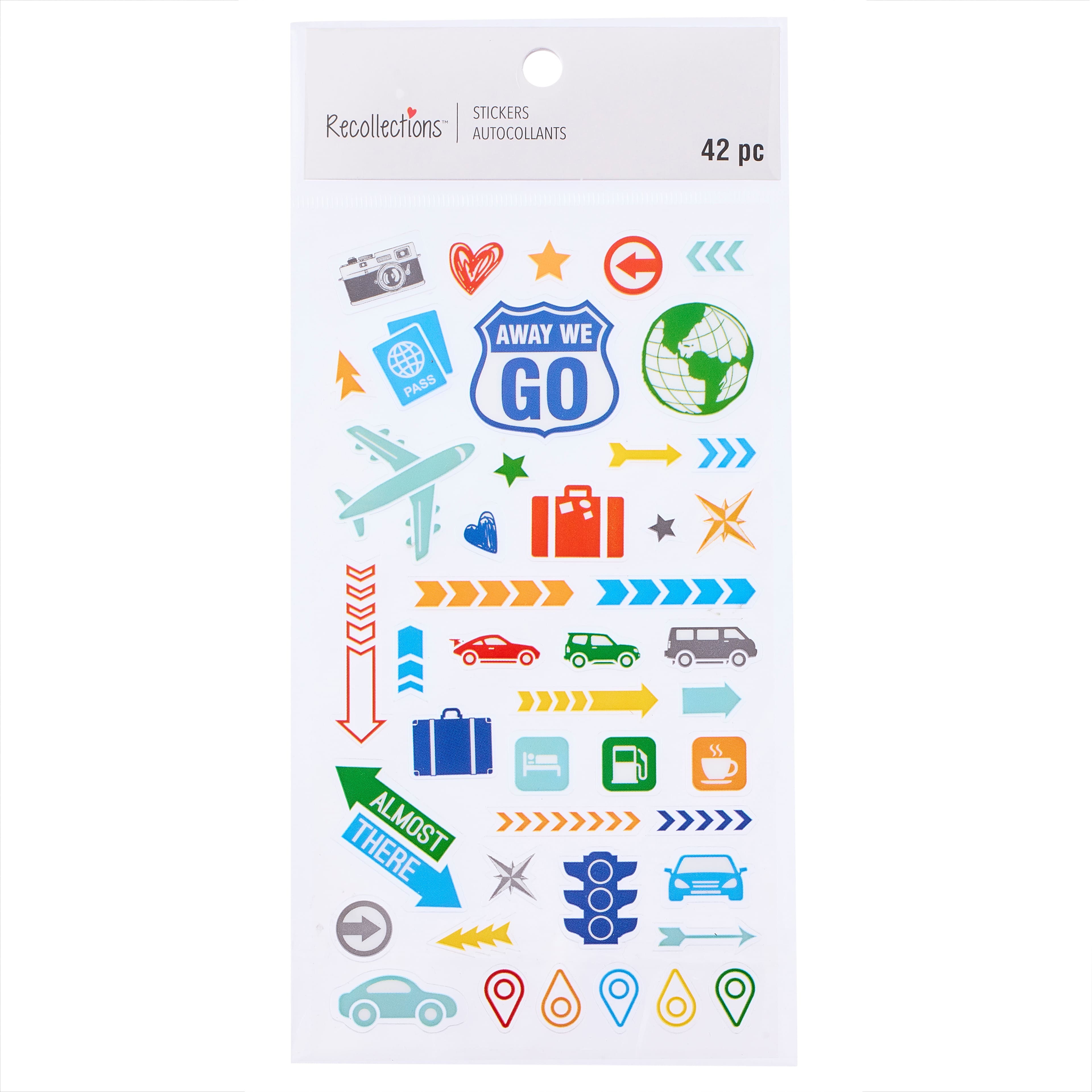 Travel Icons Stickers by Recollections&#x2122;