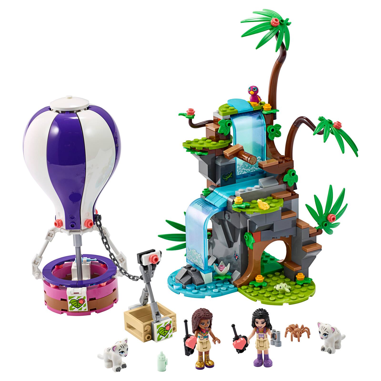 Lego Friends Tiger Hot Air Balloon Jungle Rescue Set Michaels