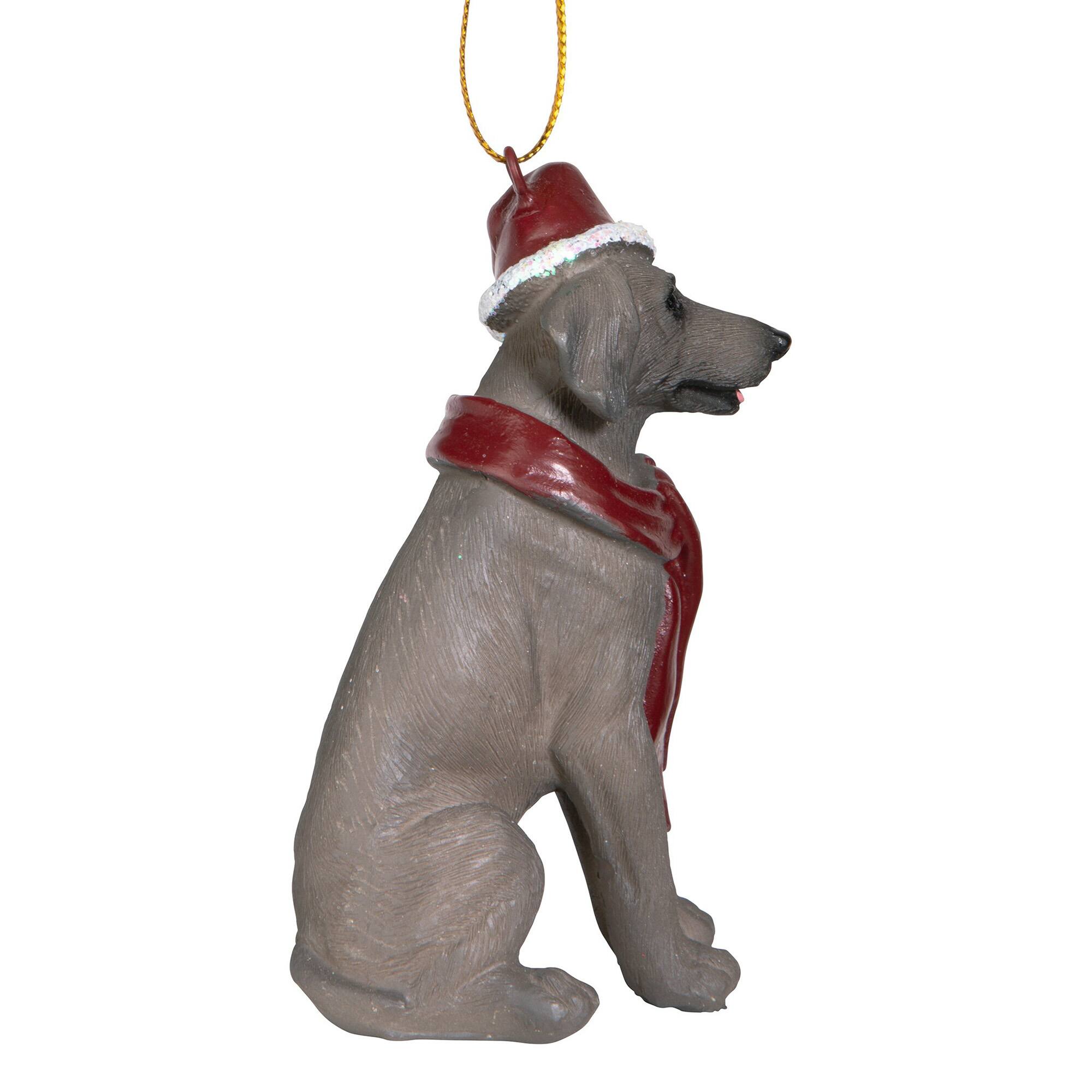Design Toscano 3.5" Weimaraner Ornament Sculpture