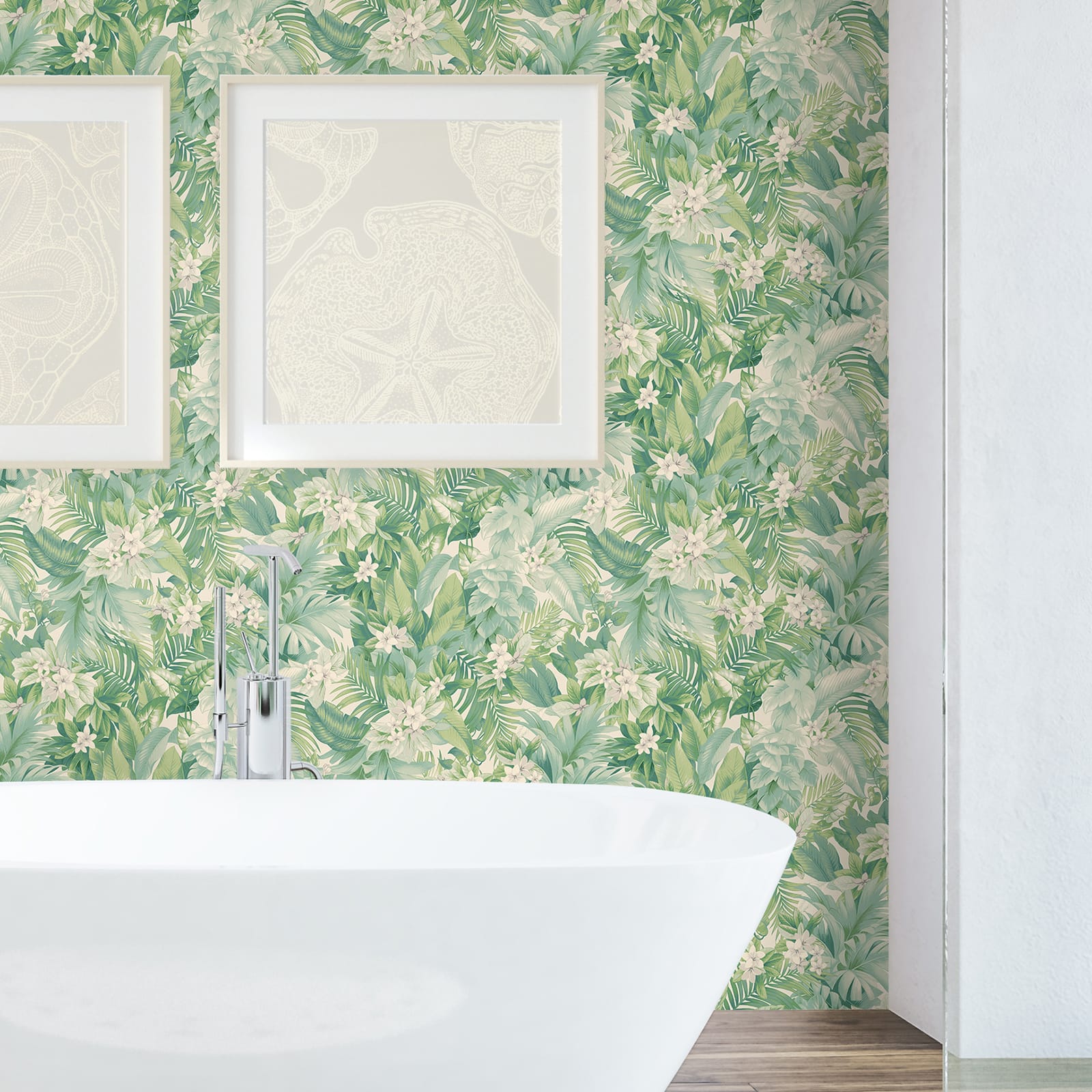 Tommy Bahama Umbrella Palm Peel & Stick Wallpaper