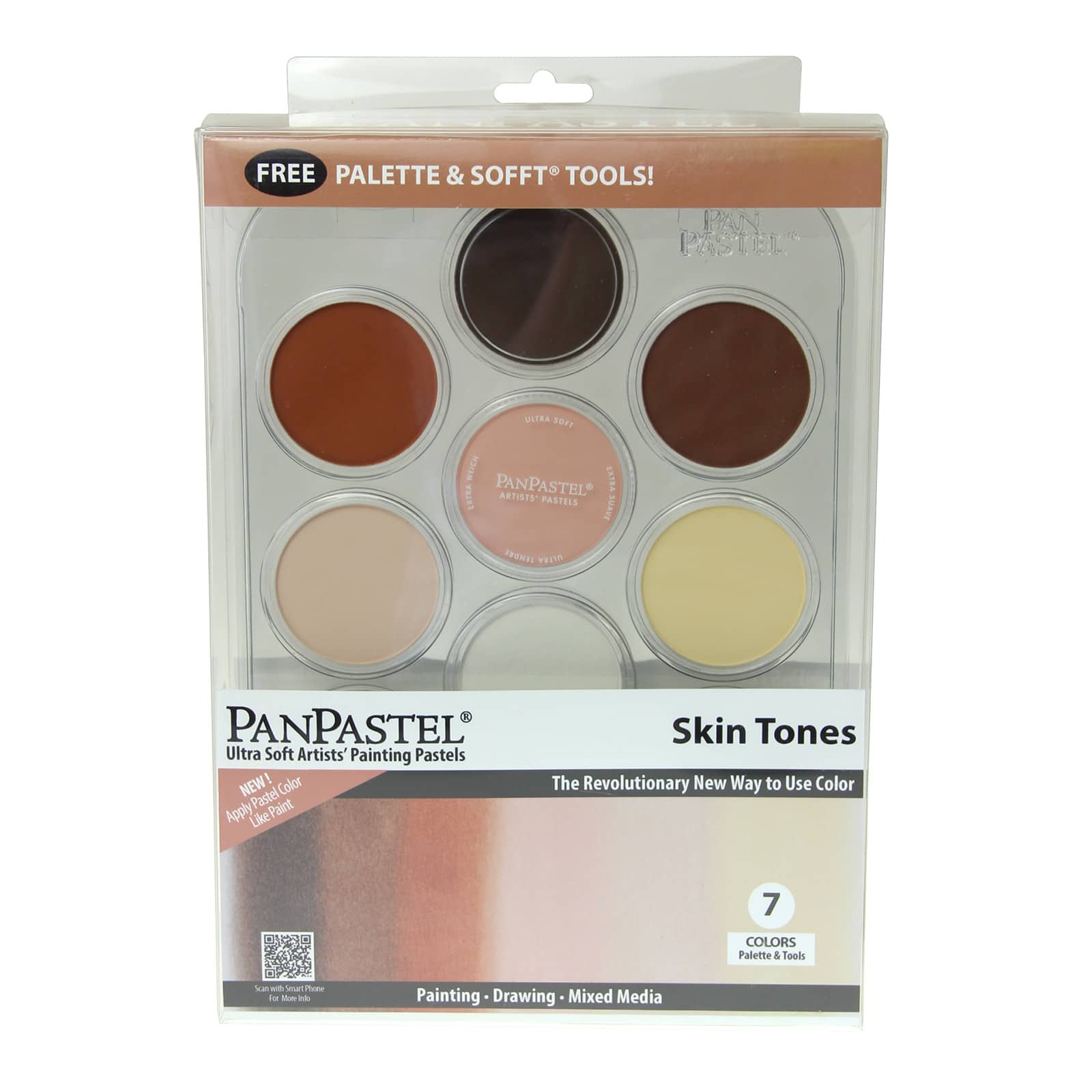 PanPastel&#xAE; 7 Color Skin Tones Paint Set