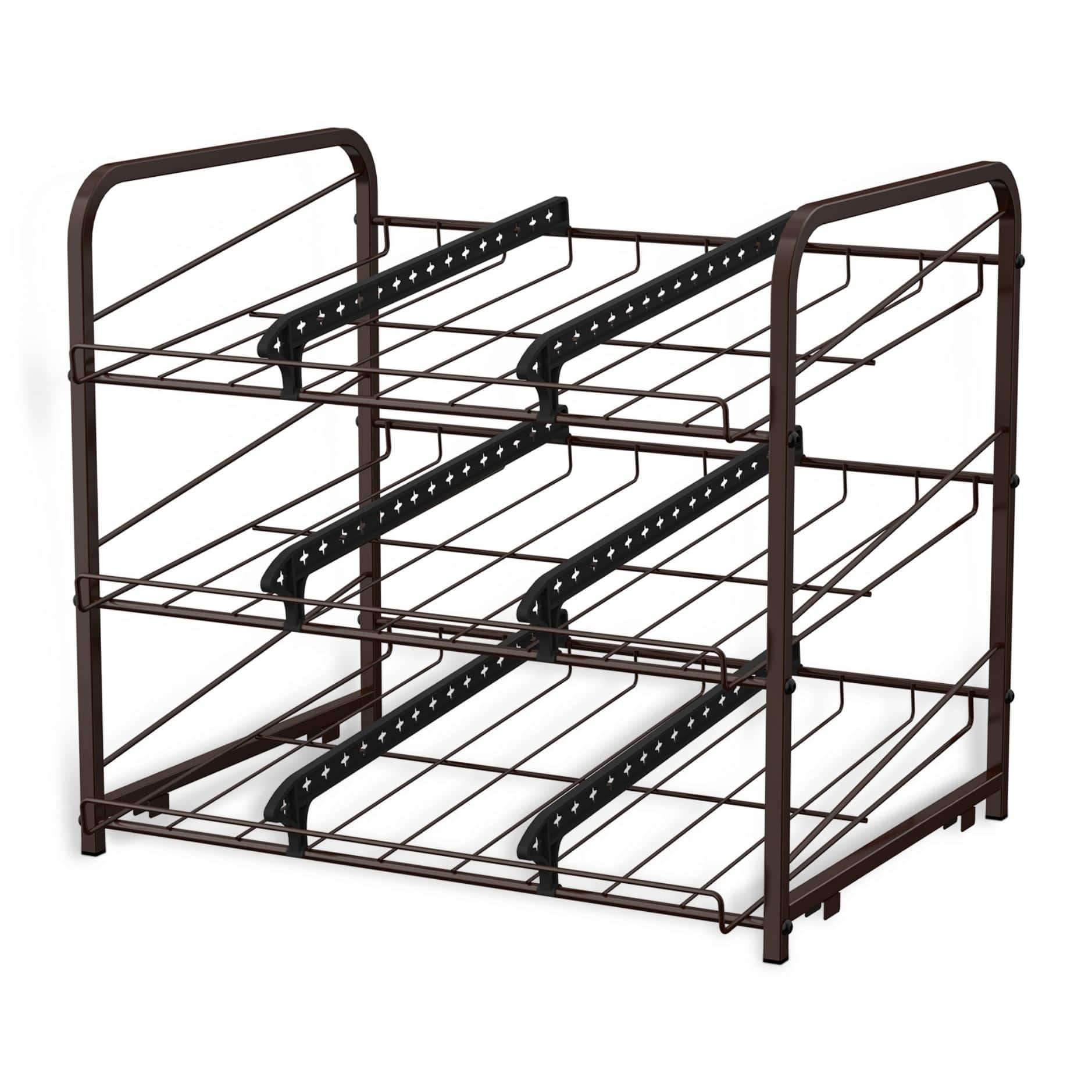 Stackable Can Rack Organizer, Storage for 36 Cans - Great for The Pantry Shelf