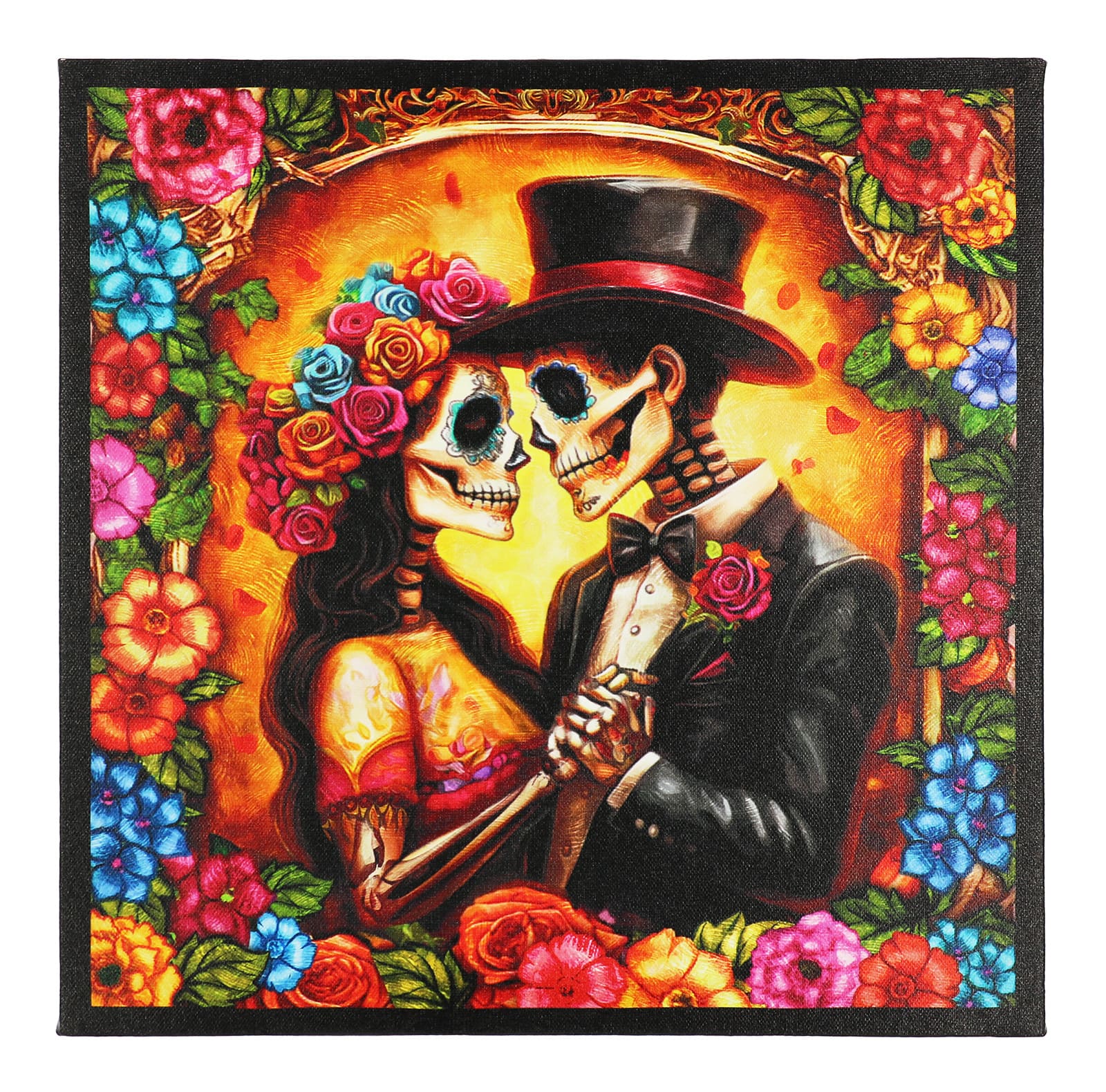 Assorted Day of the Dead Skeleton Couple Wall D&#xE9;cor by Ashland&#xAE; 1pc.