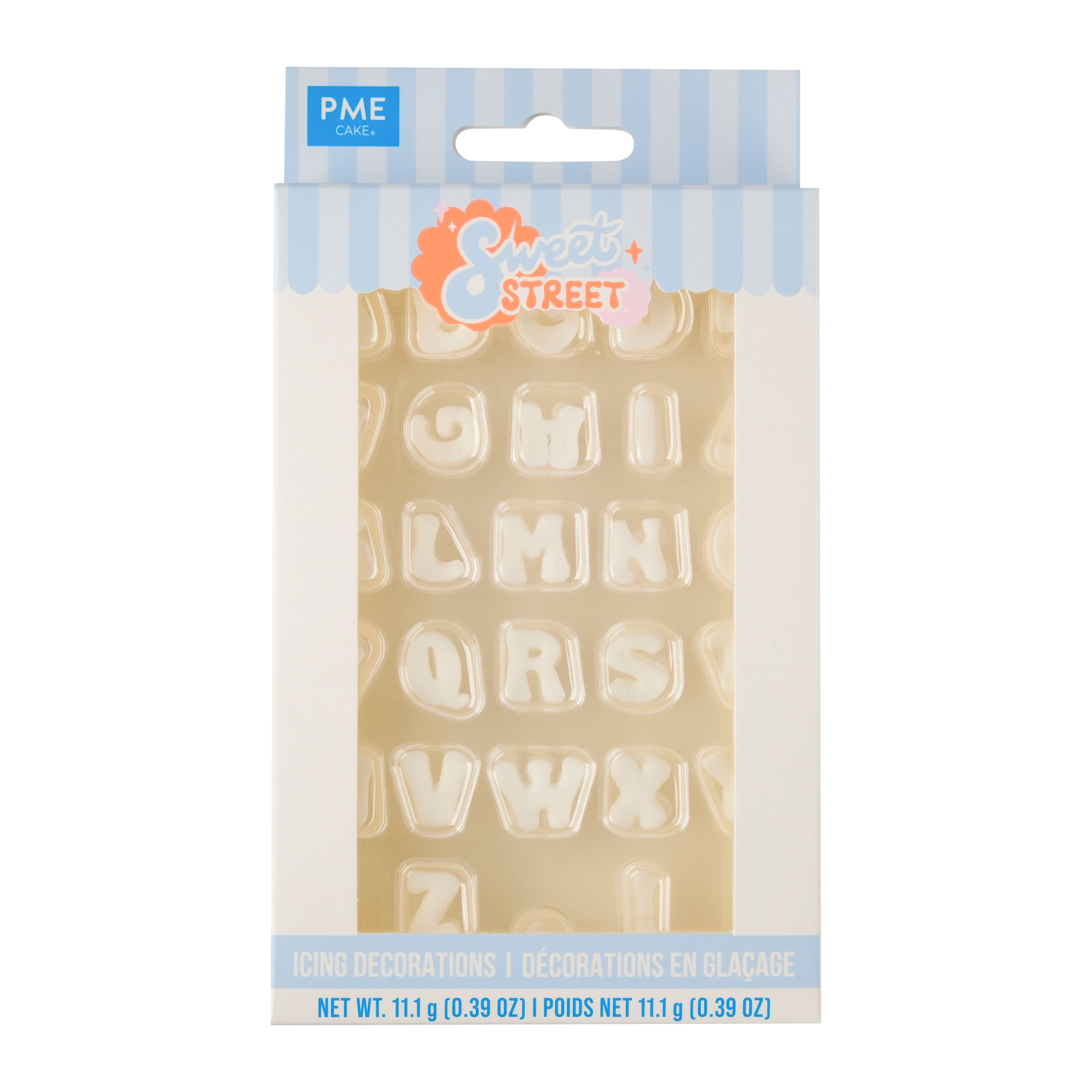 PME Cake Sweet Street&#xAE; Letter Set Icing Decorations