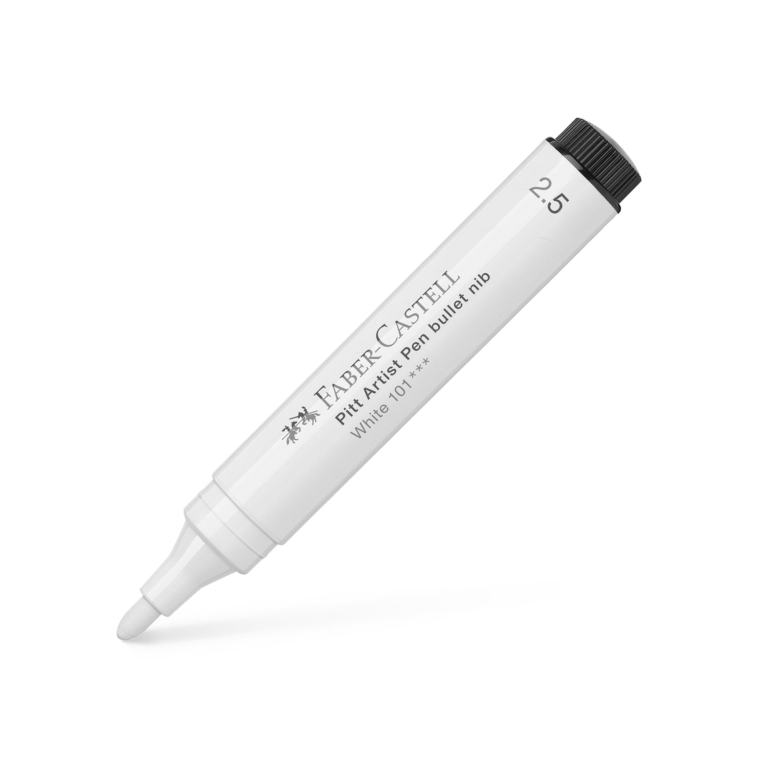 Faber-Castell&#xAE; PITT Artist 2.5mm White Big Brush Pen