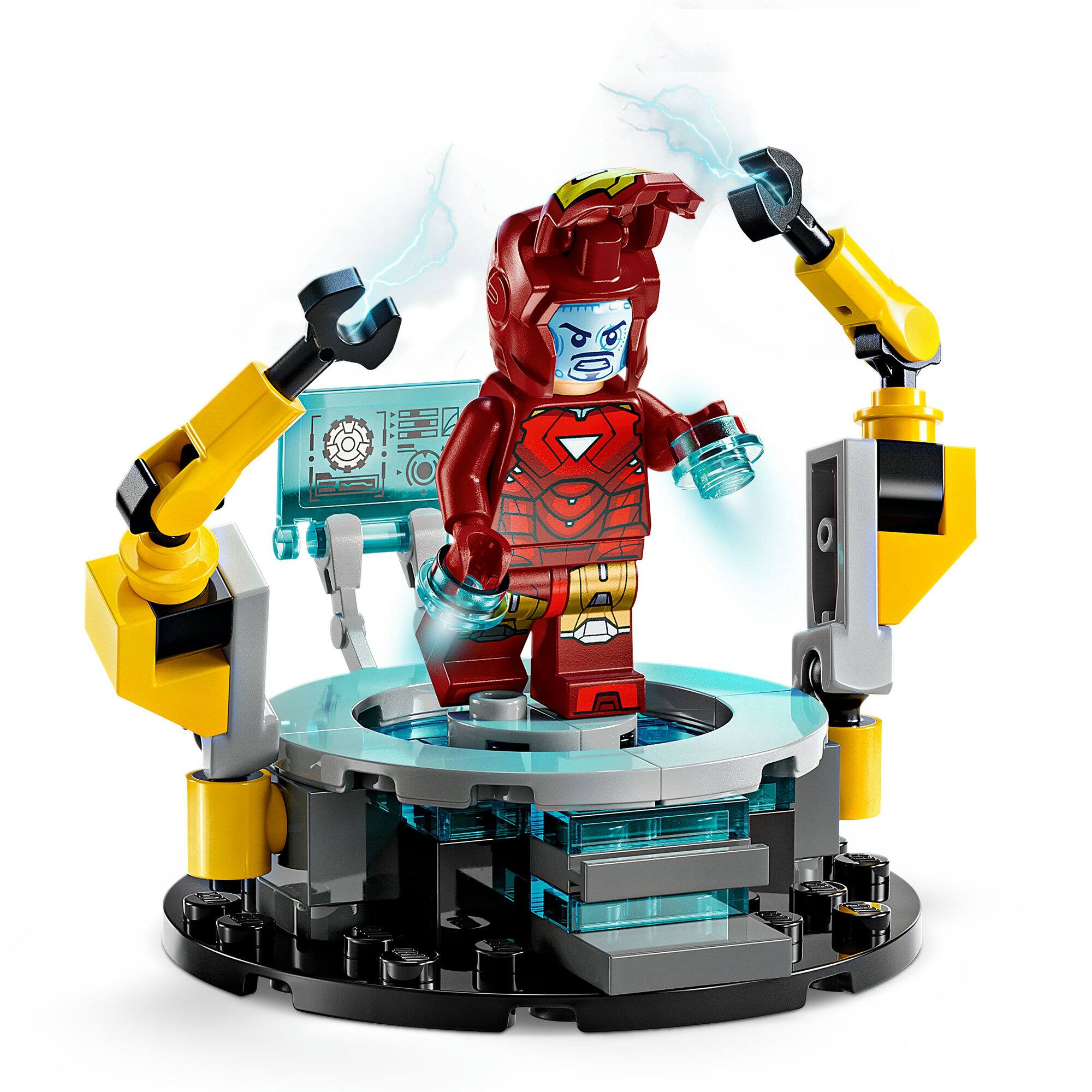 LEGO&#xAE; Marvel Iron Man&#x2019;s Laboratory: Hall of Armor with Minifigures 76315