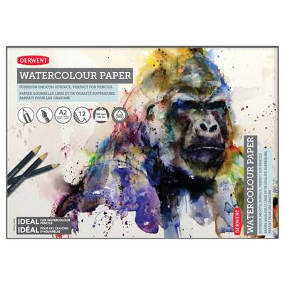 Derwent® Watercolor A2 Paper Pad, 16.5" x 23.4" | Michaels