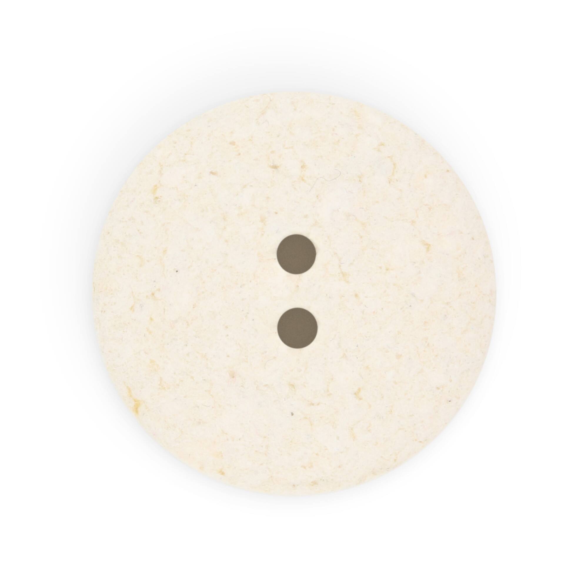 Dritz® 23mm Recycled Cotton Round Buttons, 6ct.