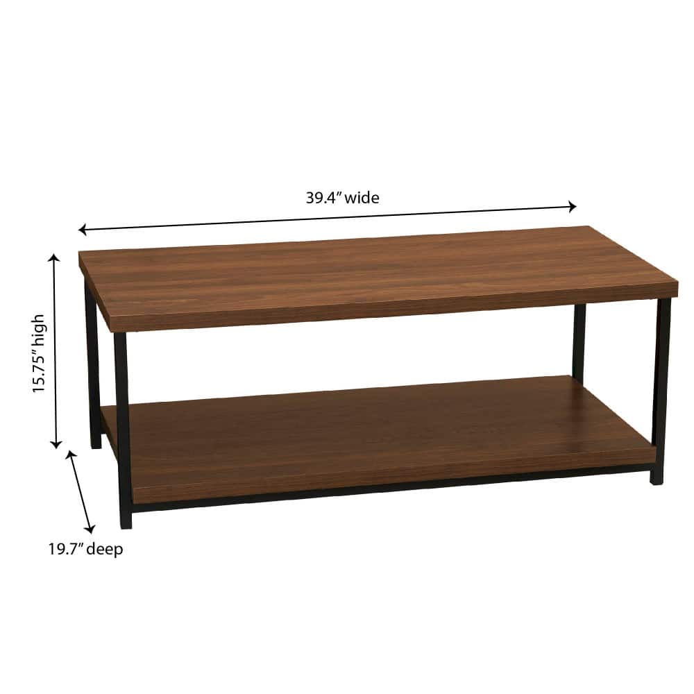 Household Essentials 39" Jamestown Coffee Table
