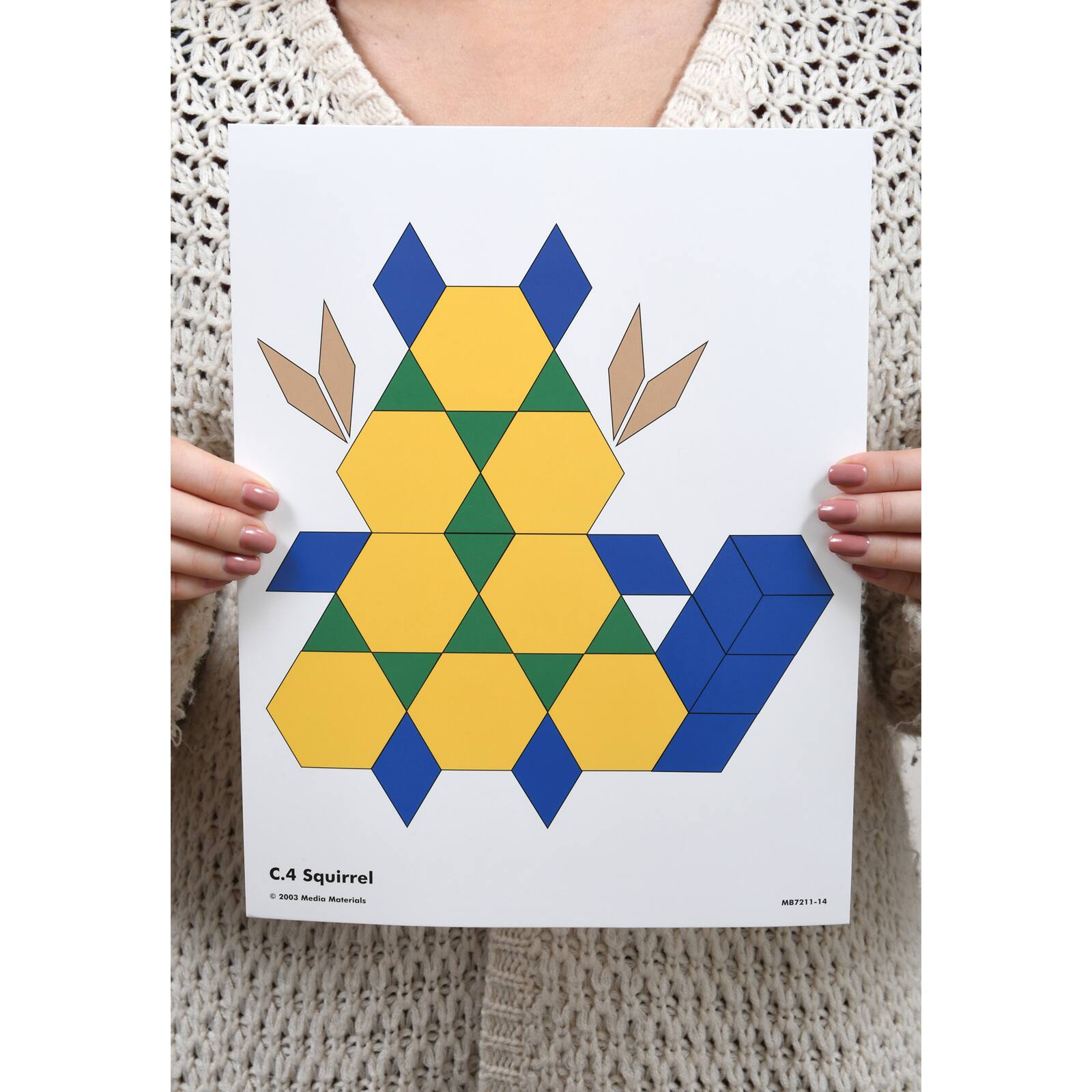 Learning Advantage™ Pattern Block Activity Cards Set