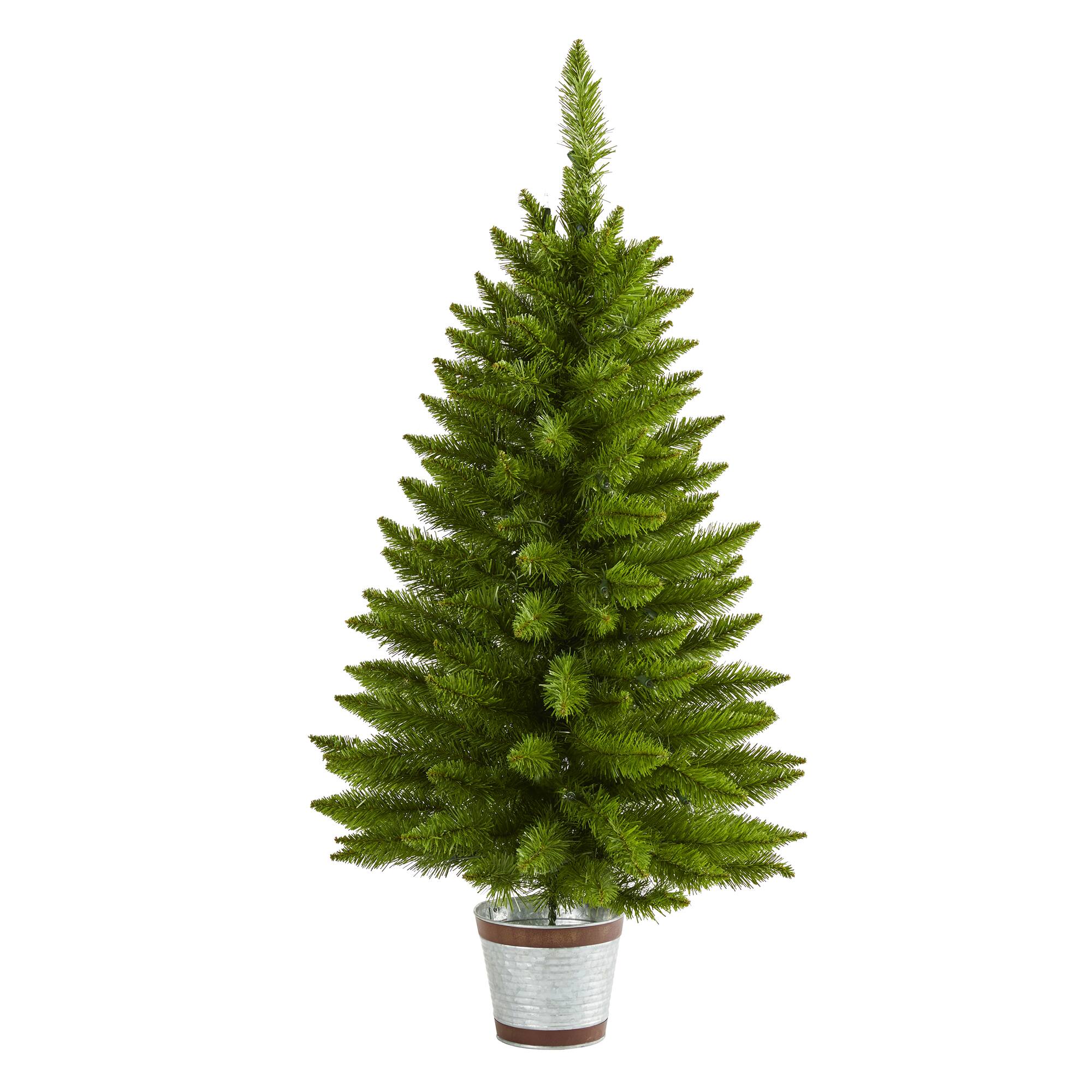3ft. Pre-Lit Providence Pine Artificial Christmas Tree, Warm White Lights