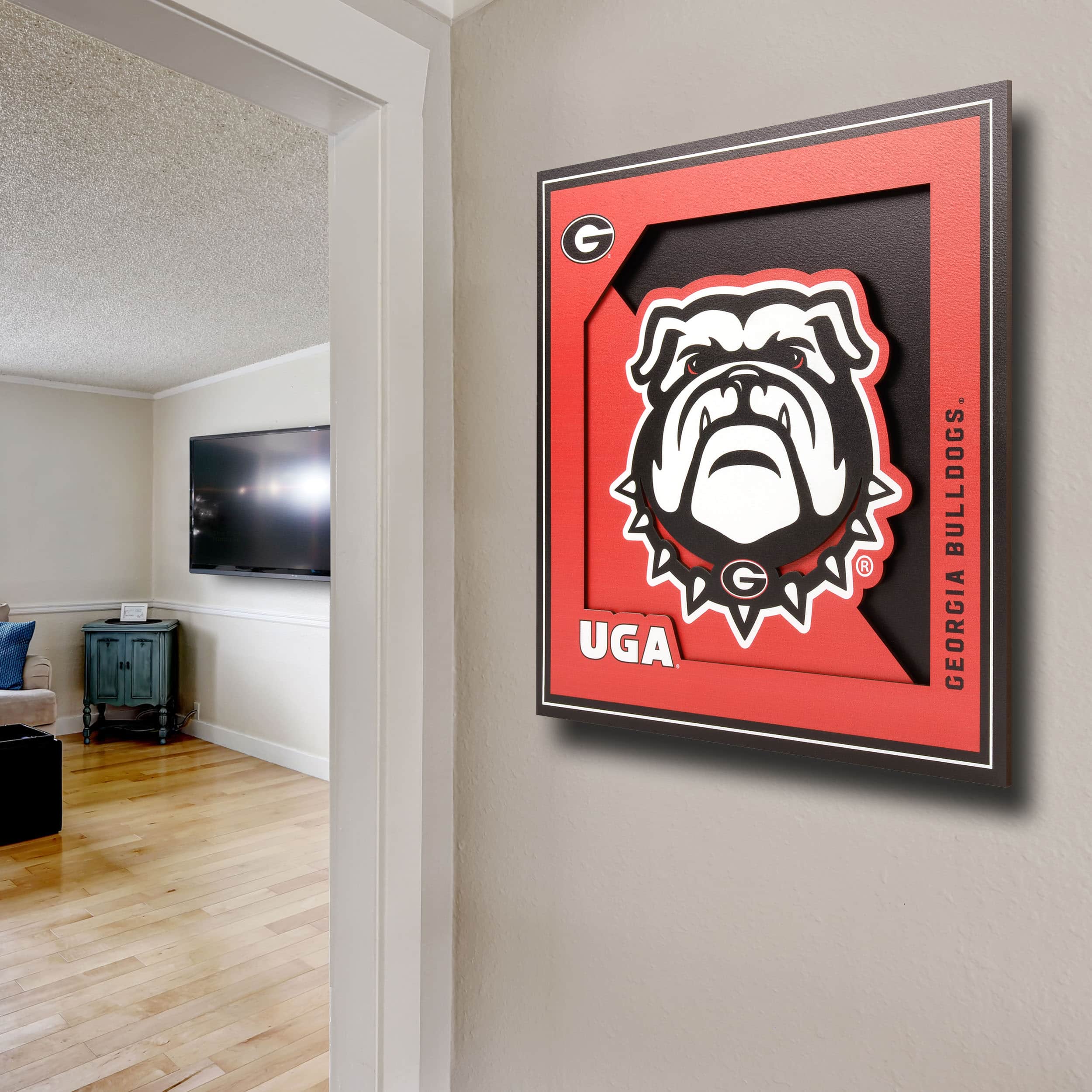 College 3D Logo Series Wall Art