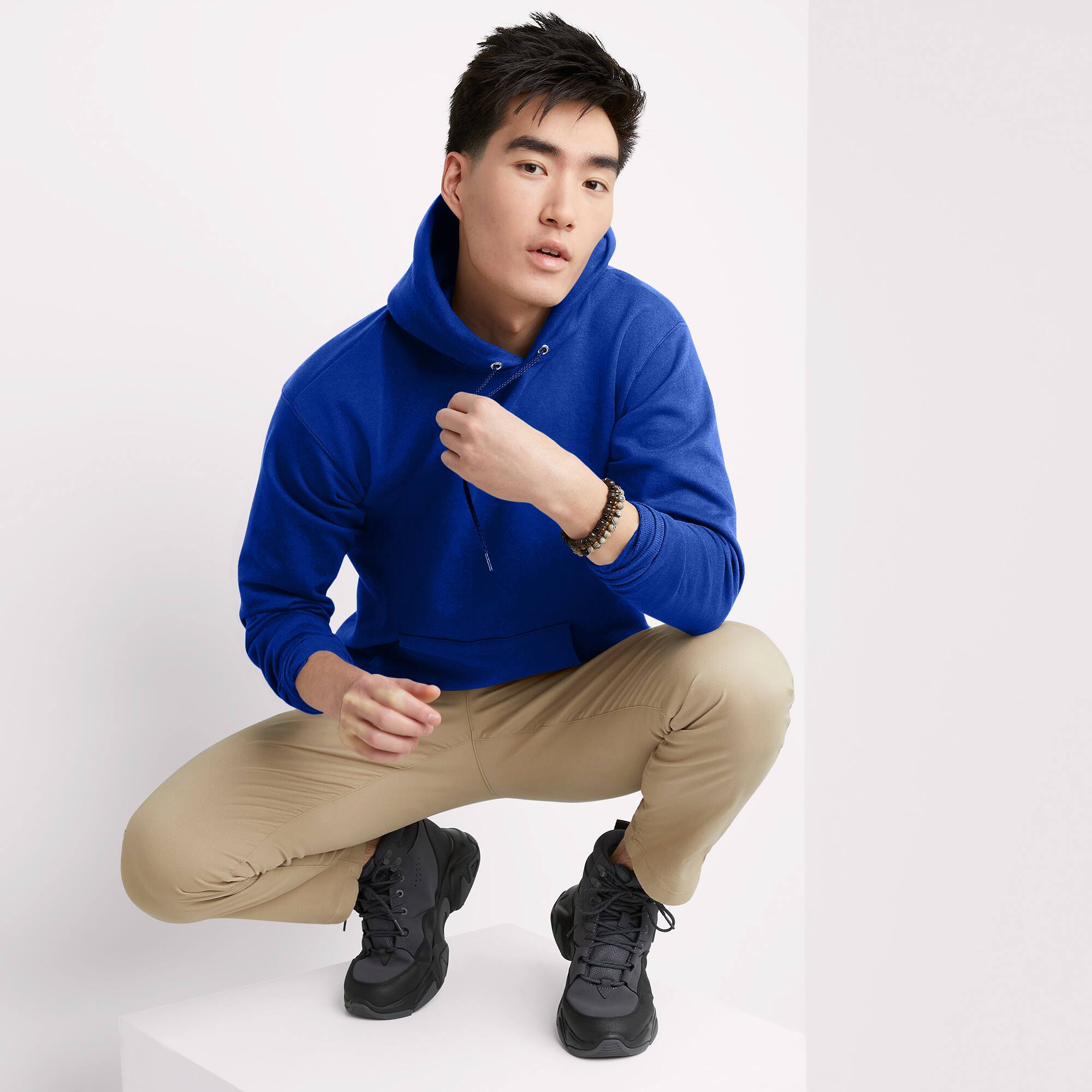 Hanes Men&#x27;s EcoSmart Pullover Hoodie