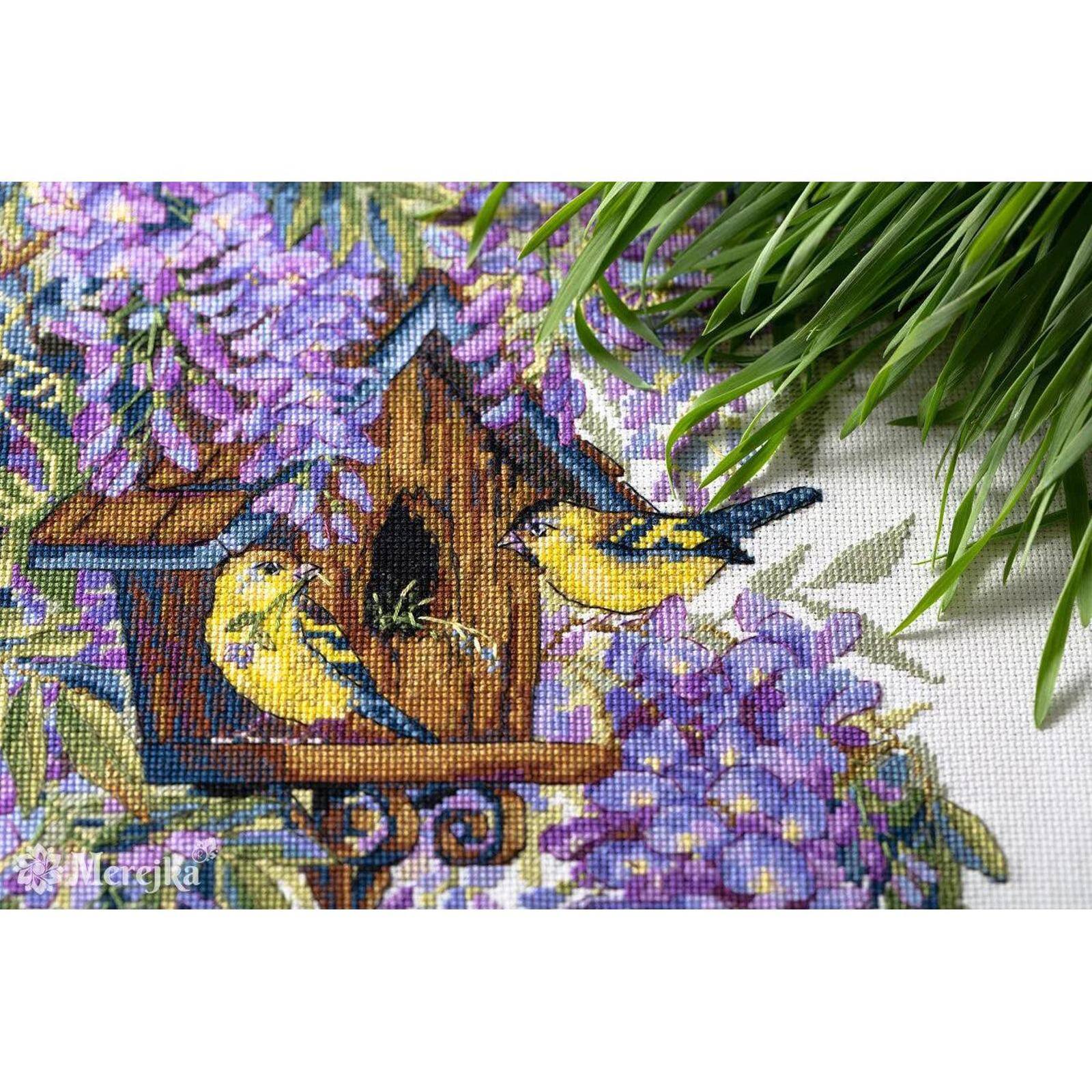 Merejka Wisteria Counted Cross Stitch Kit