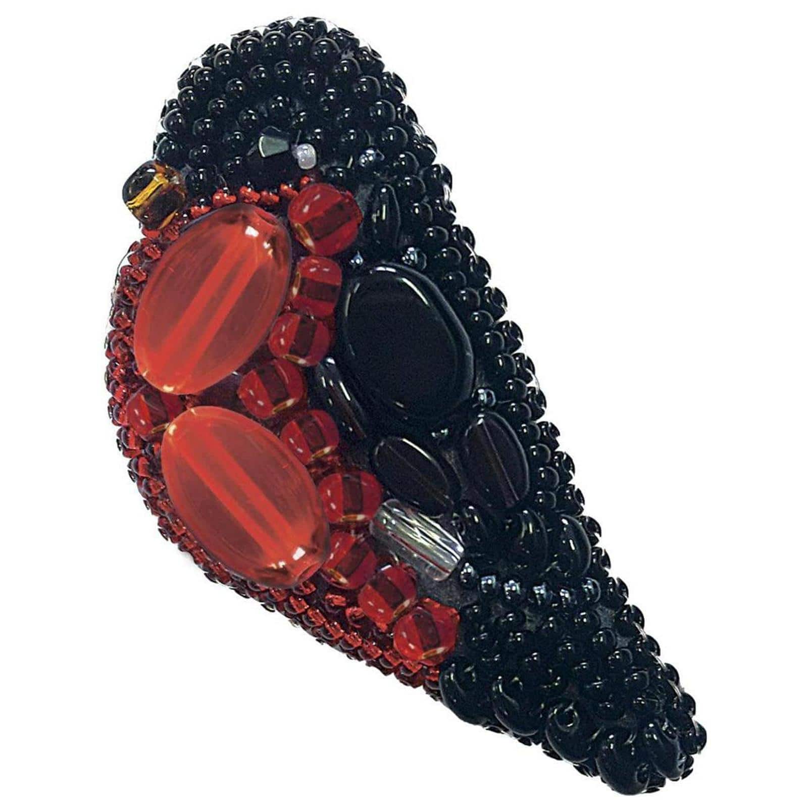 BP-192C Bullfinch Brooch Beadwork Kit