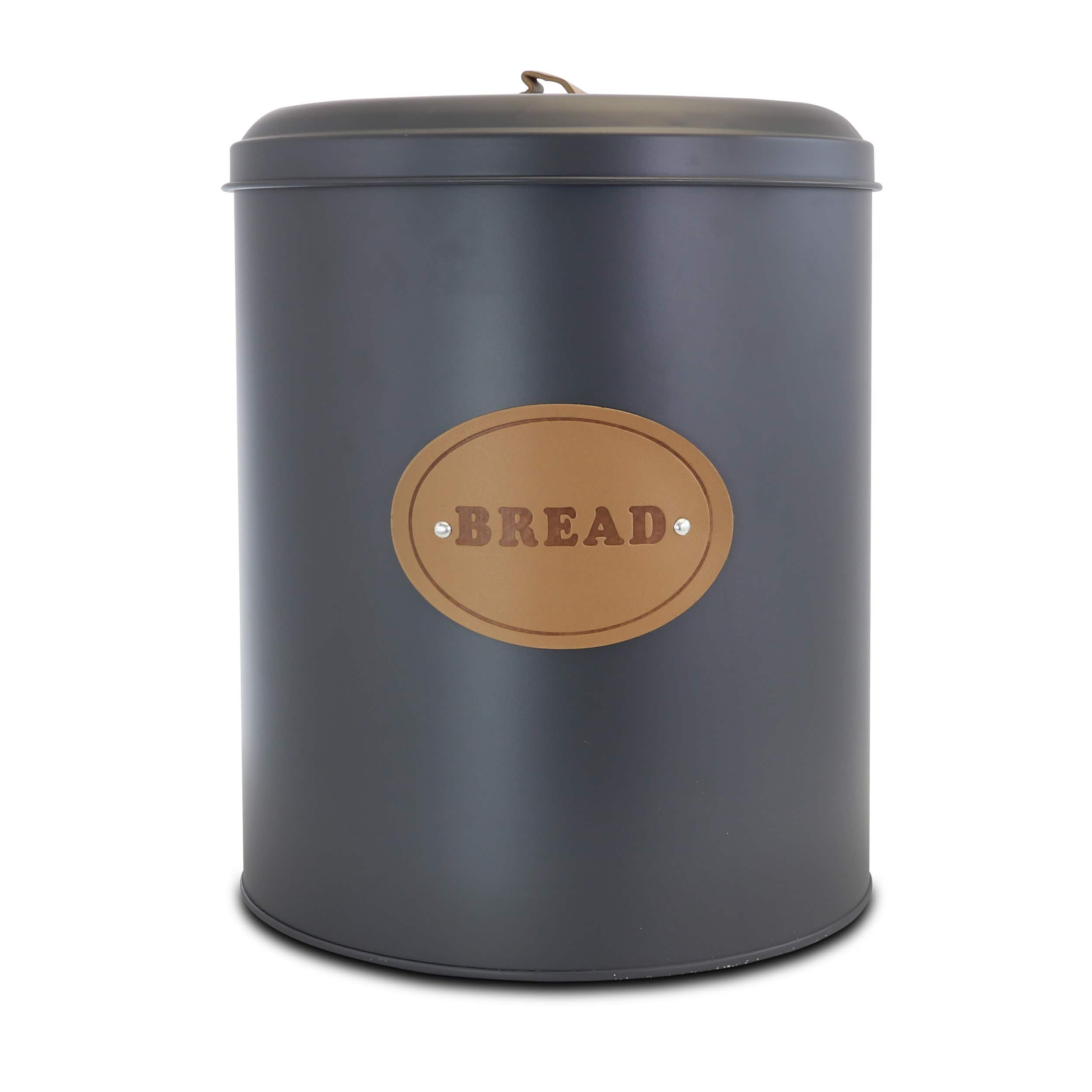 MegaChef Kitchen Food Storage &#x26; Organization Gray 5-Piece Canister Set