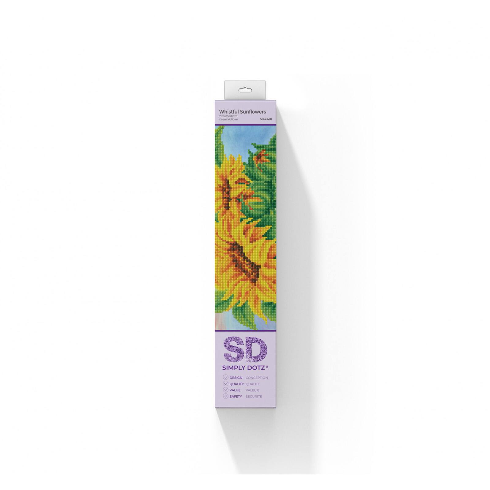 Diamond Dotz® Wistful Sunflowers Diamond Painting Kit