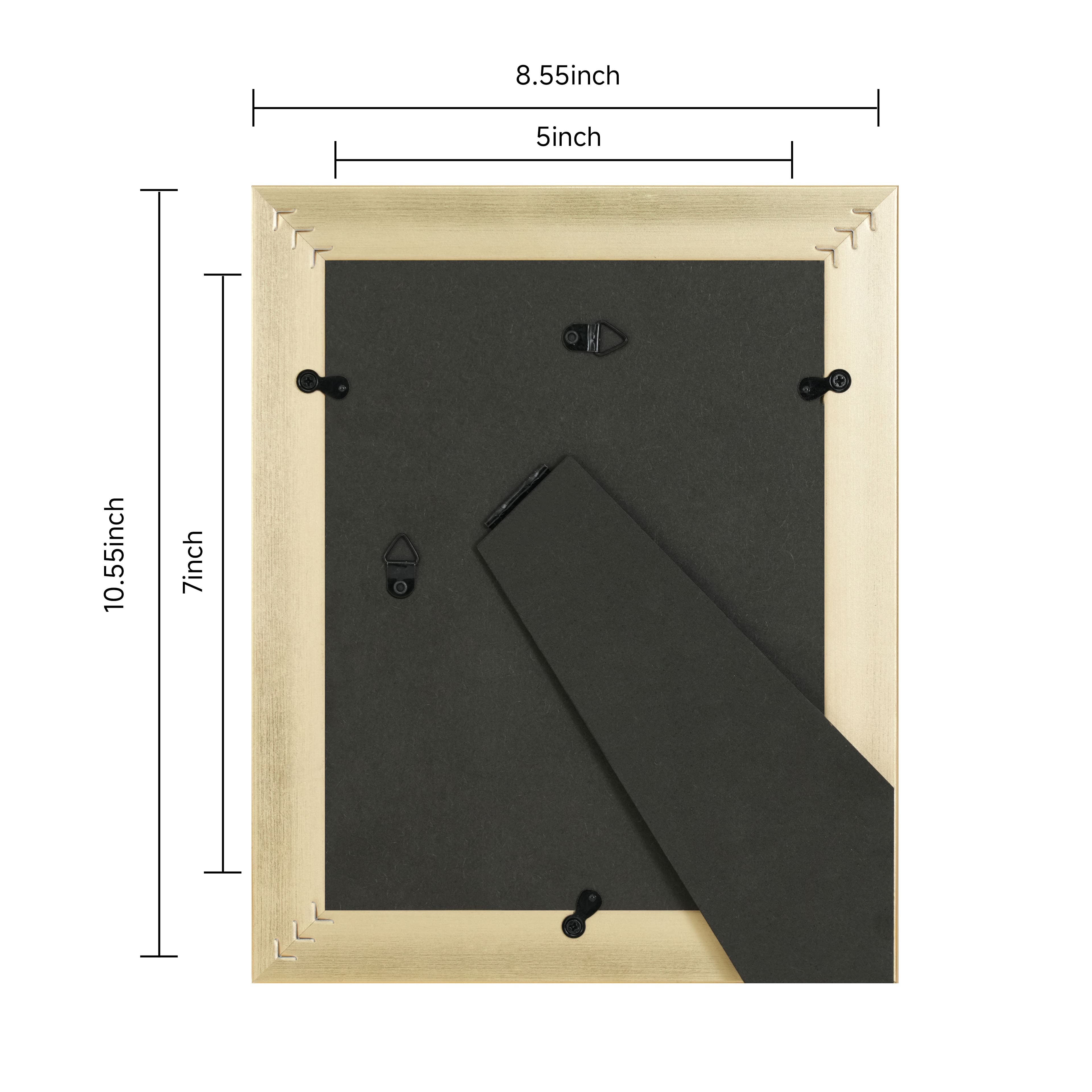 5&#x22; x 7&#x22; Embossed Leaf Plastic Frame by Studio D&#xE9;cor&#xAE;