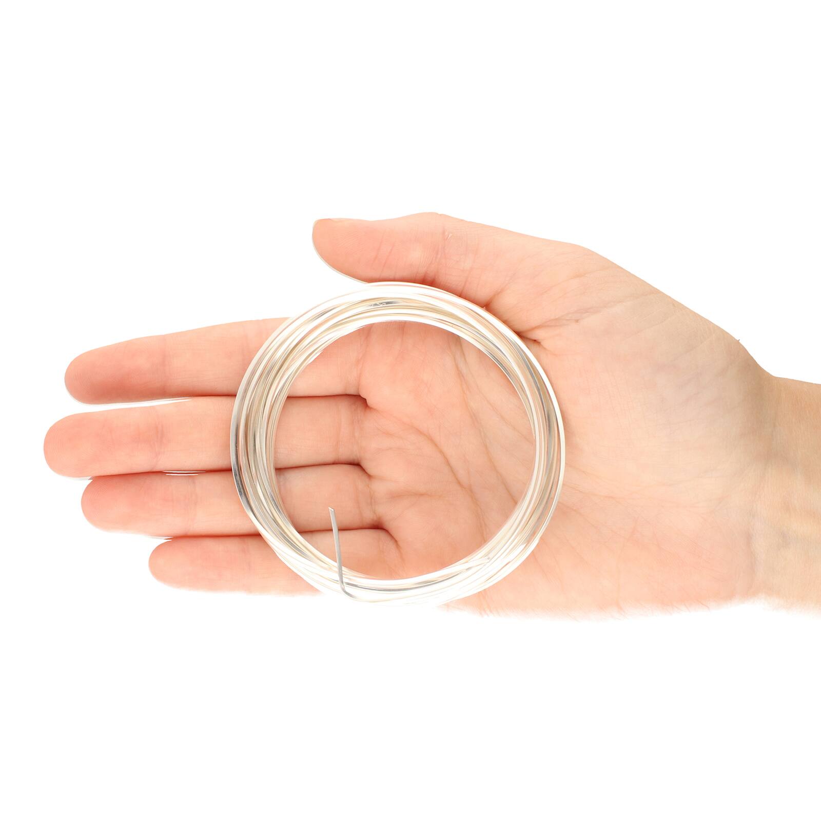 The Beadsmith&#xAE; Wire Elements&#x2122; 21 Gauge Tarnish Resistant Half Round Soft Temper Wire, 4yd.