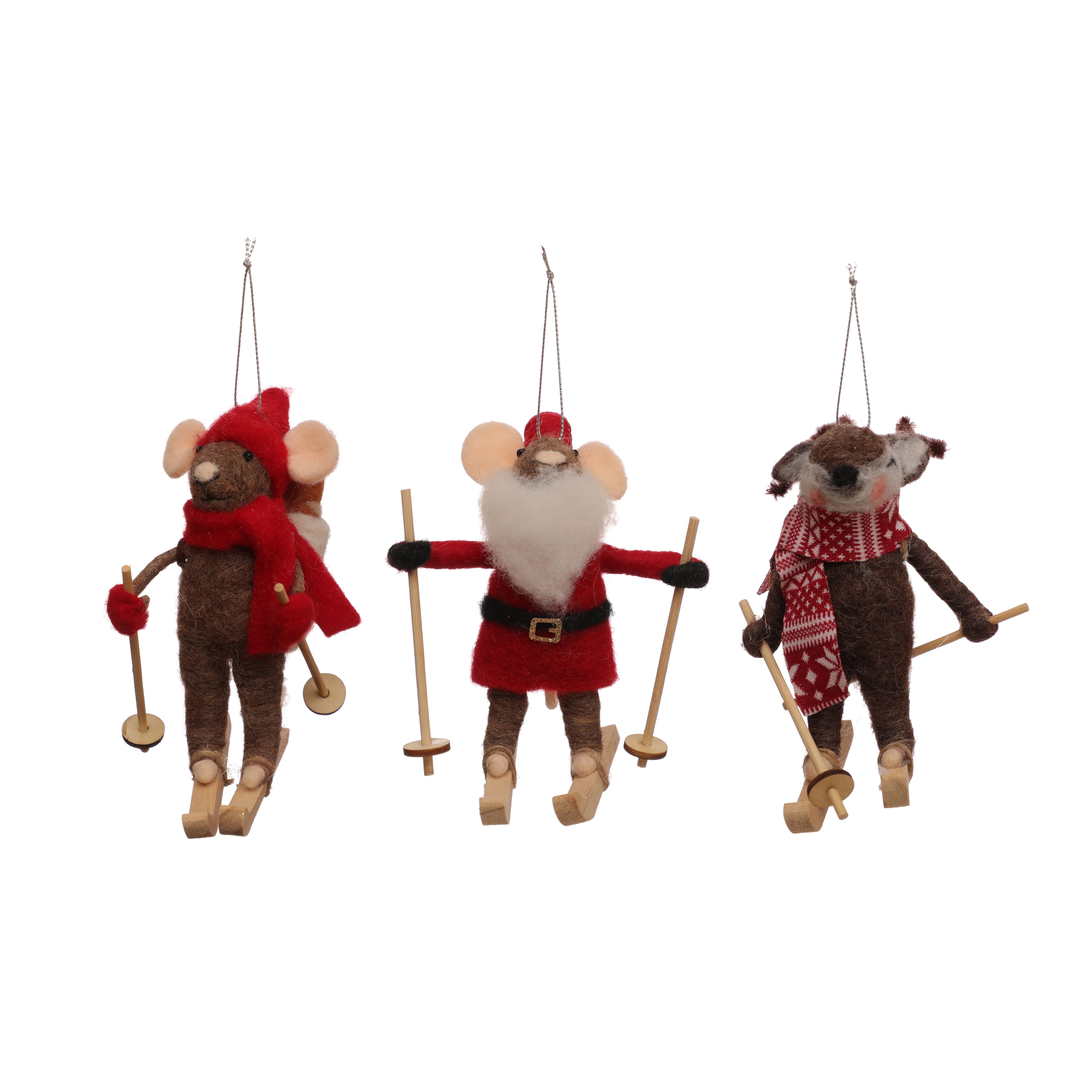 Assorted 5.5&#x22; Ski Animal Ornament, 1pc. by Ashland&#xAE;
