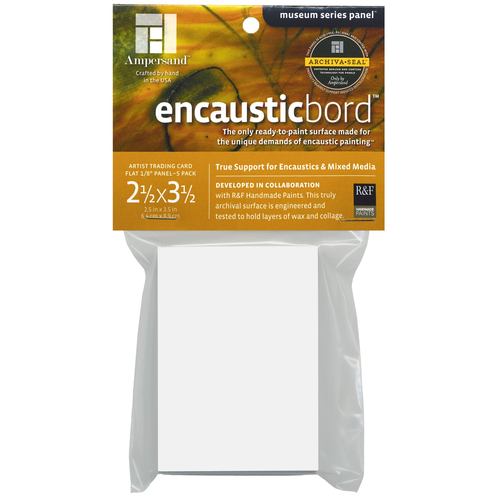 Ampersand&#x2122; Encausticbord&#x2122; Uncradled Panel Packs